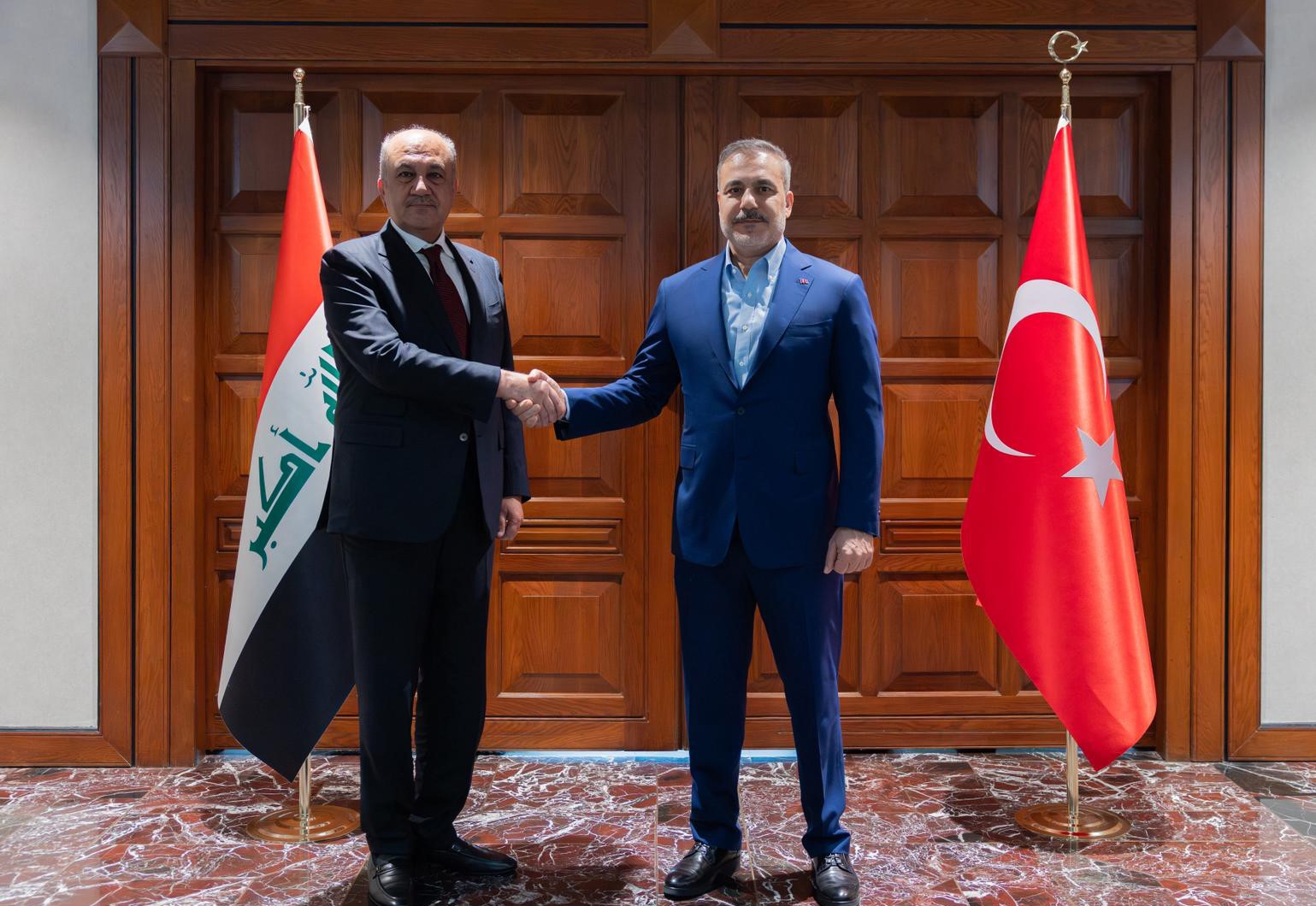 Bakan Fidan, Irak Savunma Bakanı Al Abbasi ile görüştü
