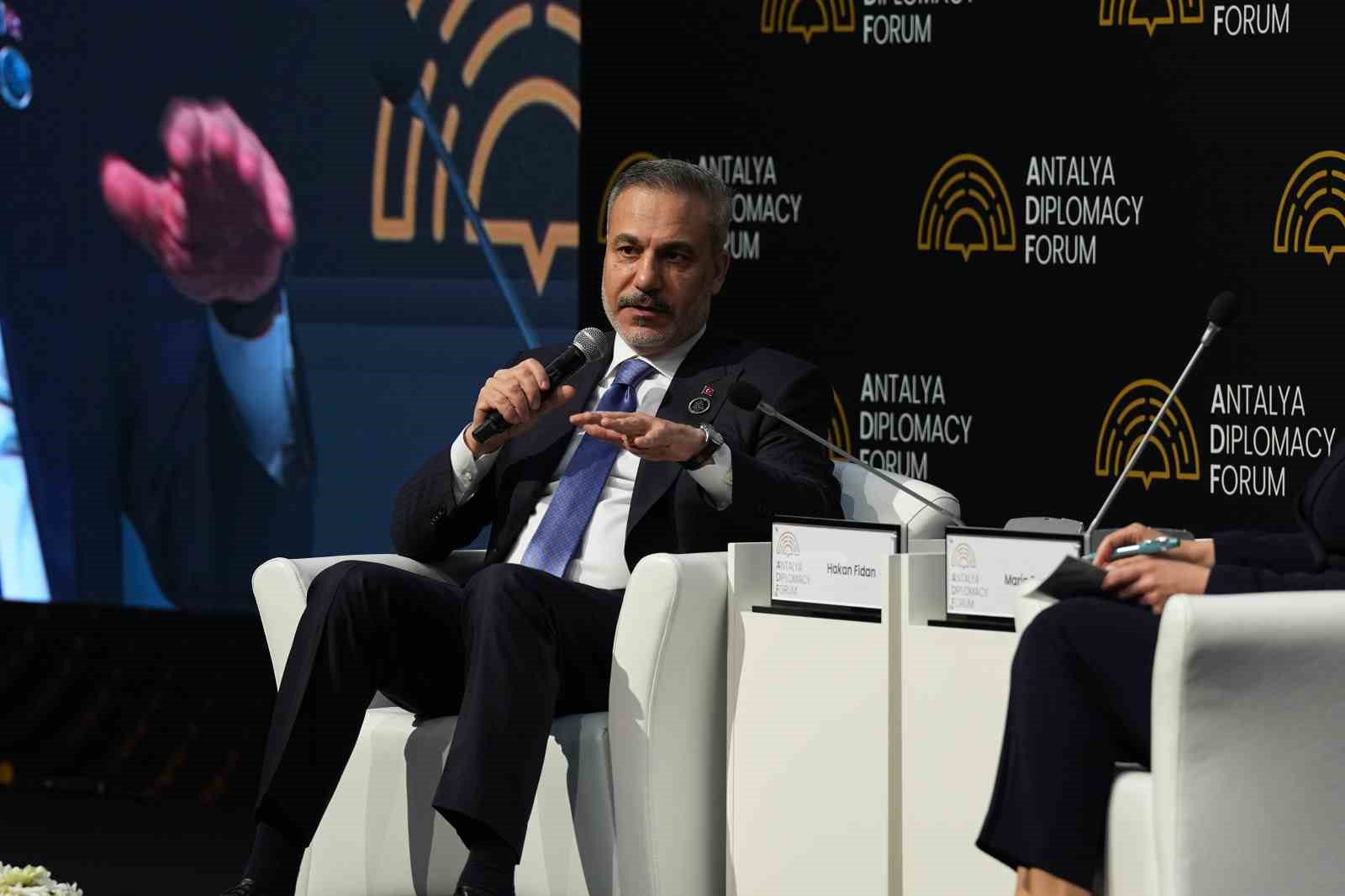 Bakan Fidan: "İsrail kendi güvenliğinin değil, daha fazla toprağın peşinde"
