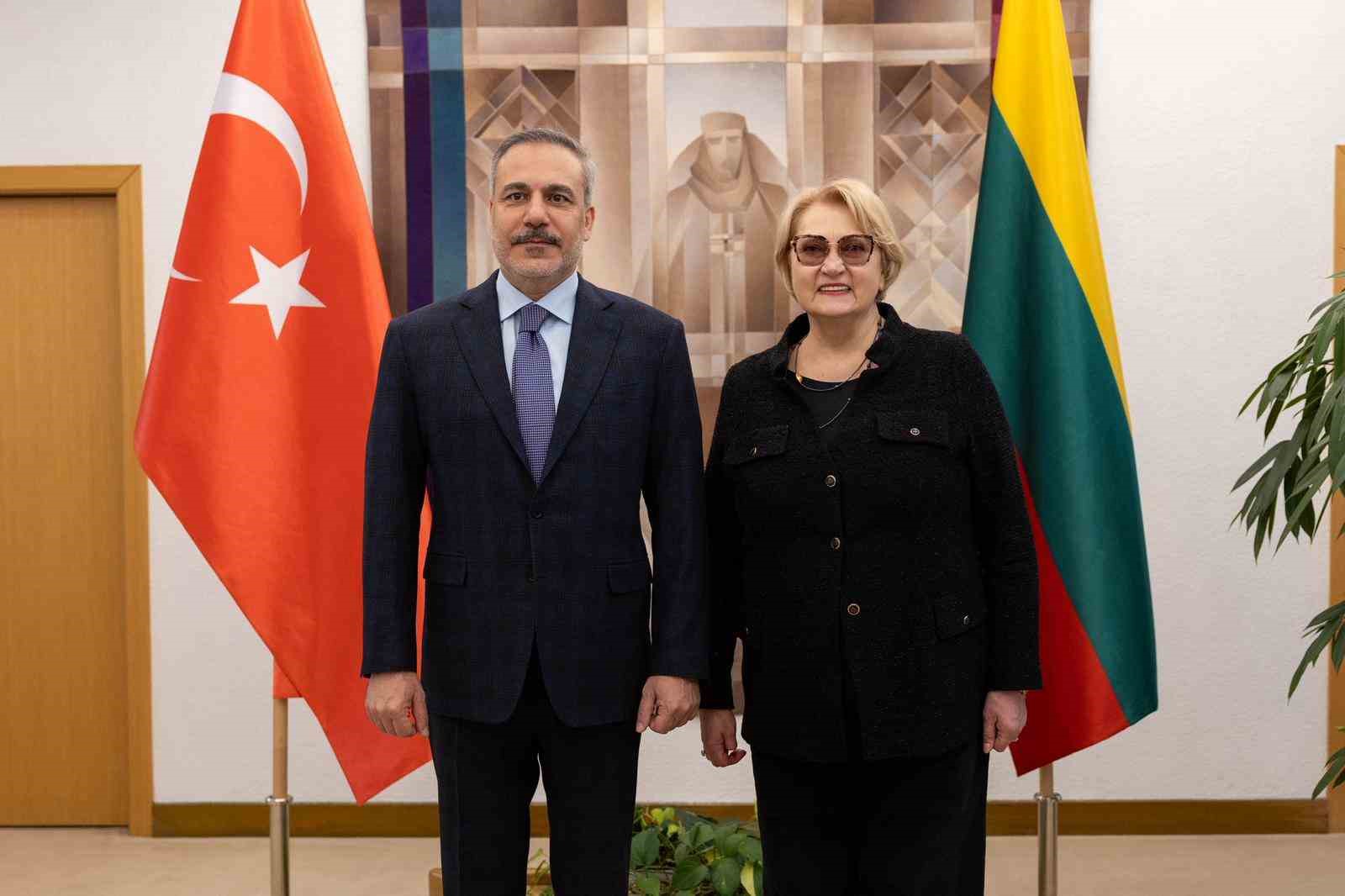 Bakan Fidan, Litvanya Meclis Başkan Yardımcısı Budbergyt ile görüştü
