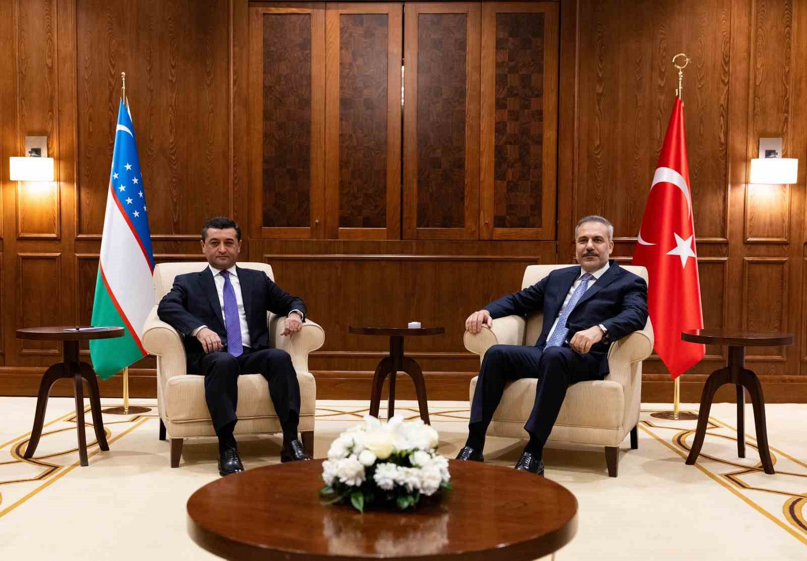 Bakan Fidan, Özbekistan Dışişleri Bakanı Saidov ile görüştü
