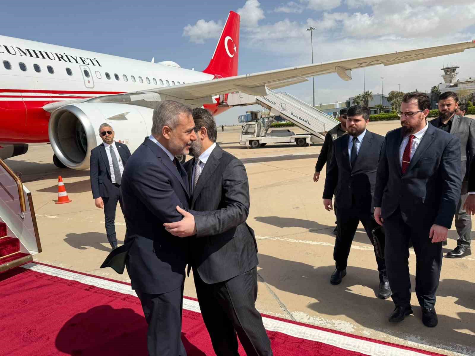 Bakan Fidan, Suriye’de
