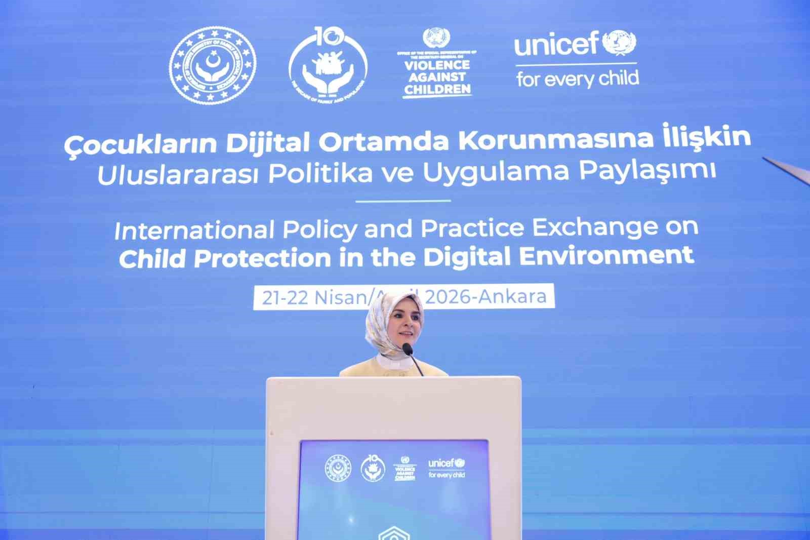 Bakan Göktaş: "Çocukların dijital dünyada güçlendirilmesine yönelik küresel iş birliğimizi ortak zeminde pekiştirdik"
