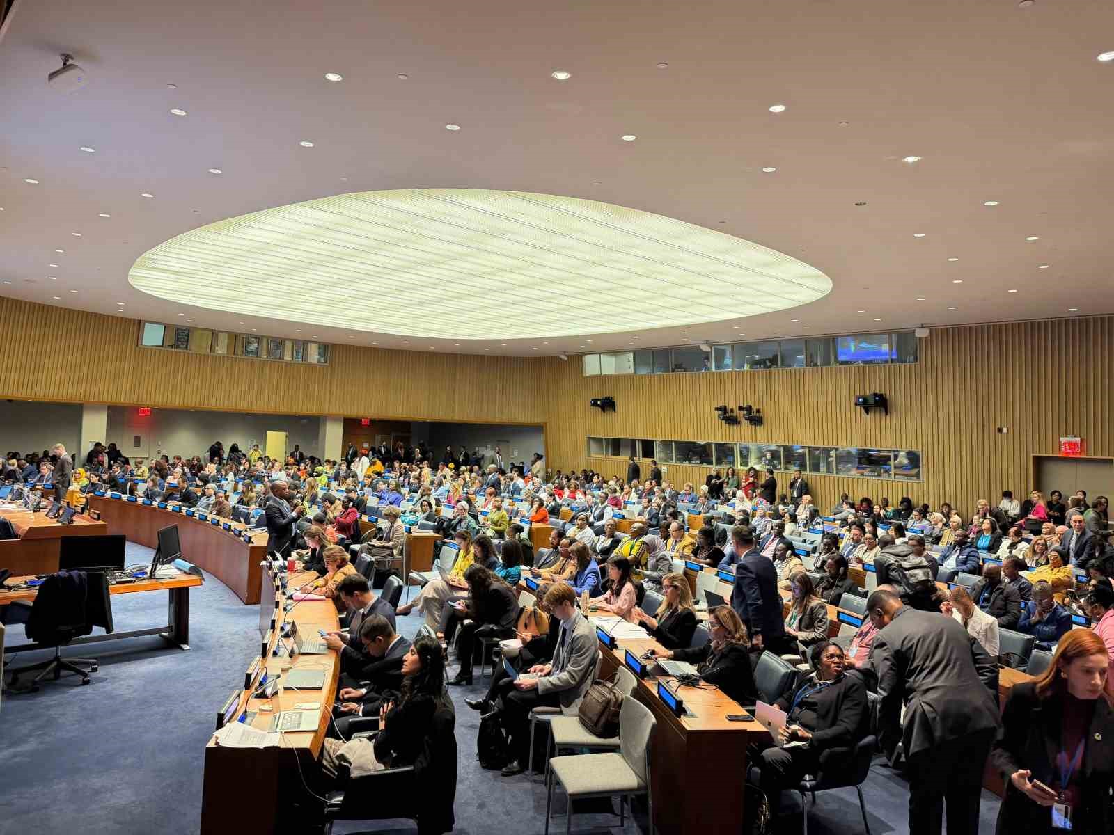 Bakan Göktaş: "Türkiye olarak, aileyi koruyan, kadınlar ve kız çocukları için güvenliği ve adalete erişimi teminat altına alan yaklaşımları destekliyoruz"
