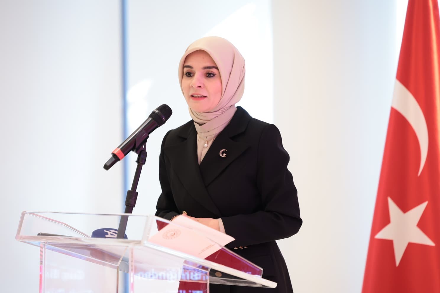 Bakan Göktaş: "Türkiye olarak, aileyi koruyan, kadınlar ve kız çocukları için güvenliği ve adalete erişimi teminat altına alan yaklaşımları destekliyoruz"
