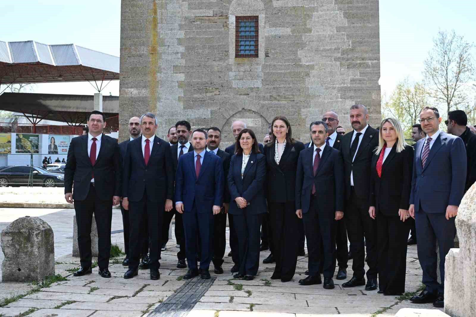 Bakan Gürlek Edirne’de temaslarını sürdürüyor
