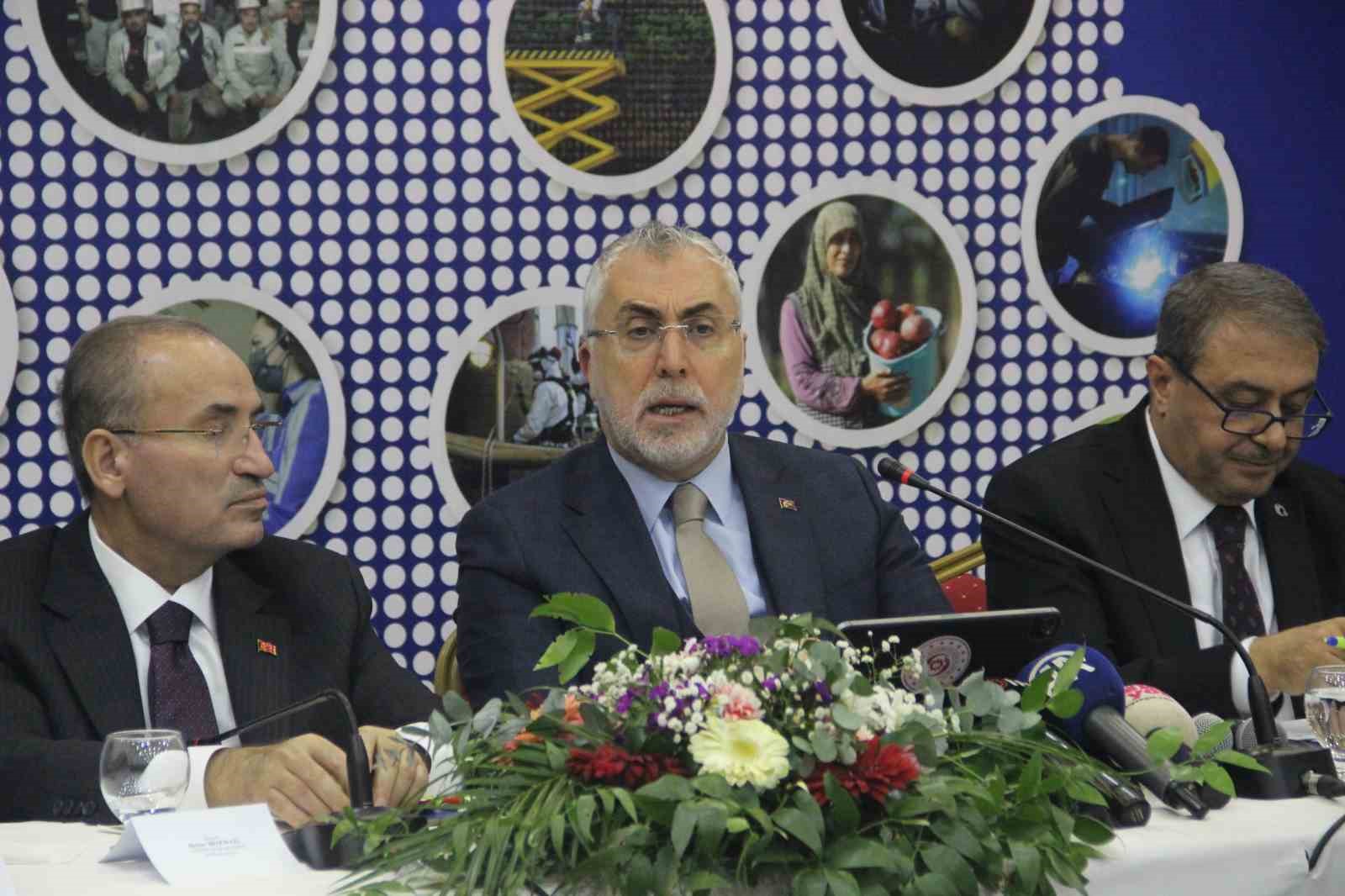 Bakan Işıkhan, Şanlıurfa’da iş adamlarıyla buluştu
