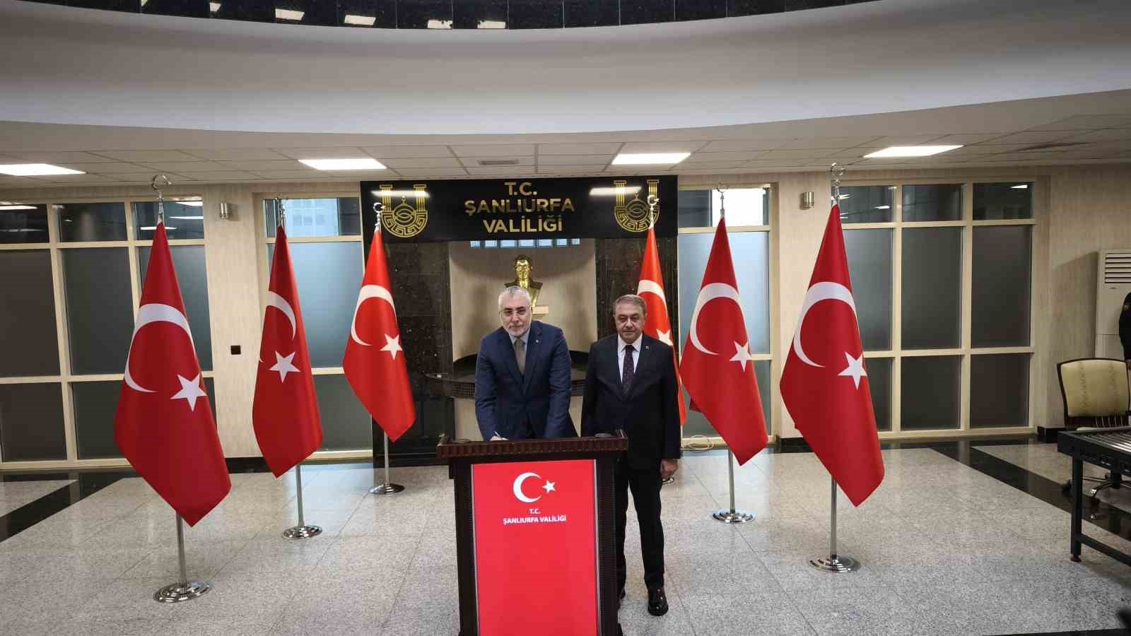 Bakan Işıkhan Şanlıurfa’da
