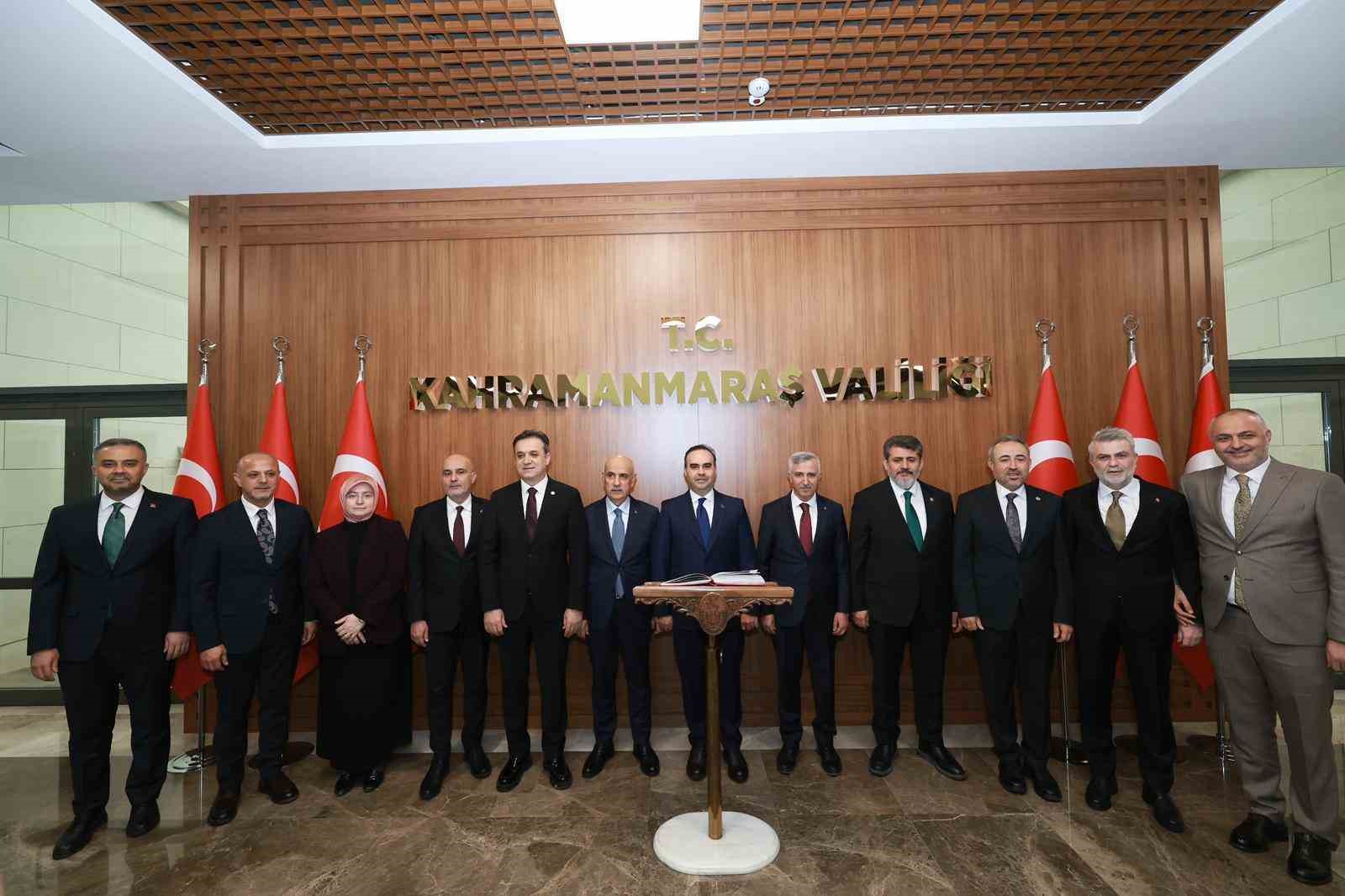 Bakan Kacır, Kahramanmaraş’ta SOGEP projelerinin imza törenine katıldı
