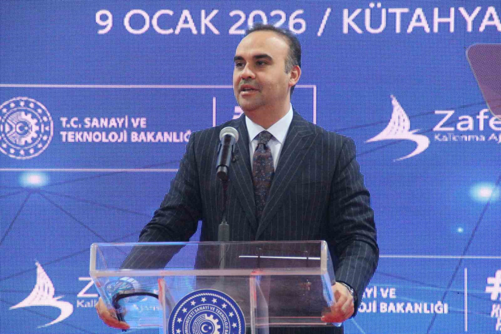 Bakan Kacır: "Kütahya, Türkiye’nin kalkınma yolculuğunda özel bir yere sahip"
