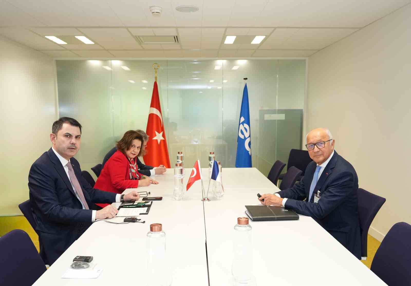 Bakan Kurum’dan Fransa’da COP31 diplomasisi
