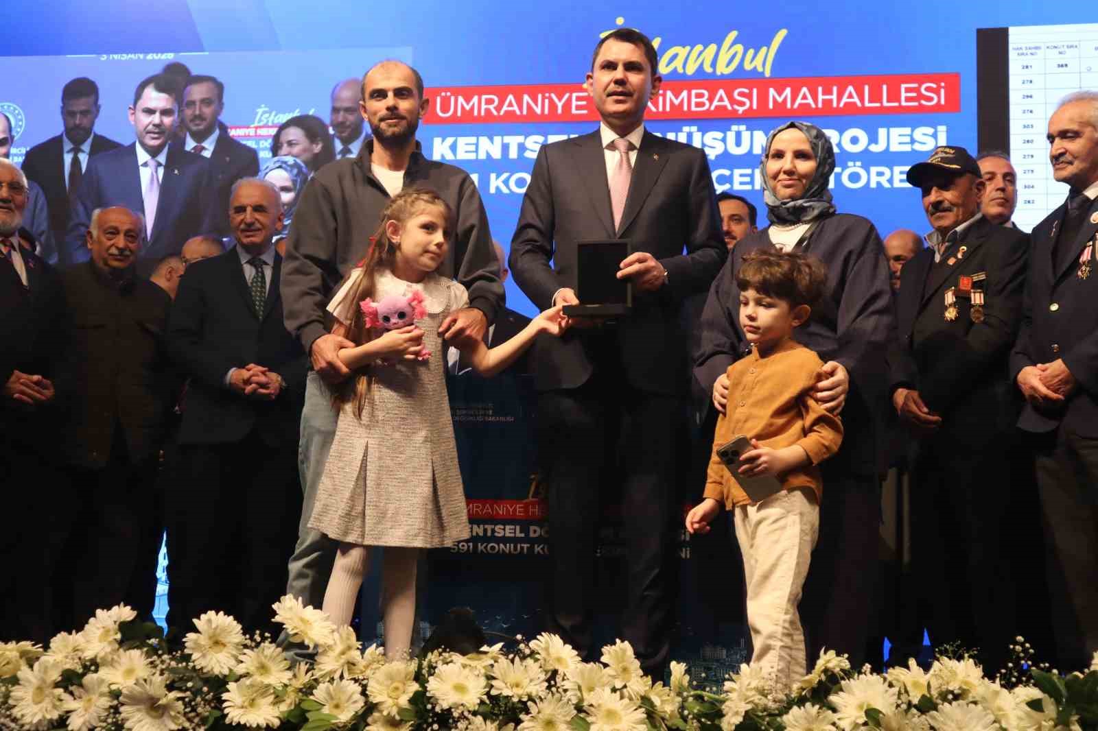 Bakan Kurum’dan tarihi kentsel dönüşüm müjdesi: "3 milyon TL destek, 180 ay vade ve 0.69 faiz"
Bakan Kurum’dan tarihi kentsel dönüşüm müjdesi: "3 milyon TL destek, 180 ay vade ve 0.69 faiz"