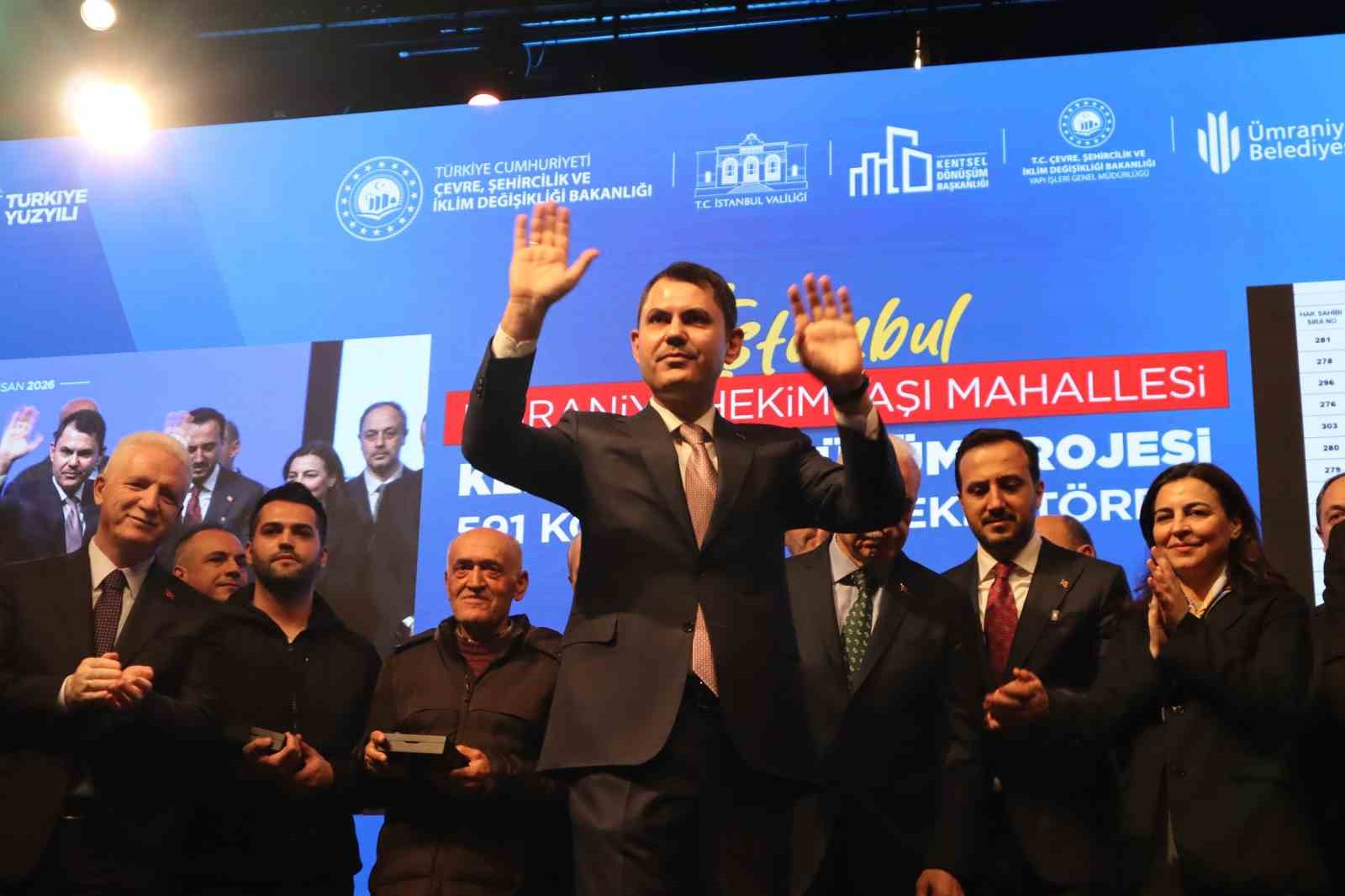 Bakan Kurum’dan tarihi kentsel dönüşüm müjdesi: "3 milyon TL destek, 180 ay vade ve 0.69 faiz"
Bakan Kurum’dan tarihi kentsel dönüşüm müjdesi: "3 milyon TL destek, 180 ay vade ve 0.69 faiz"