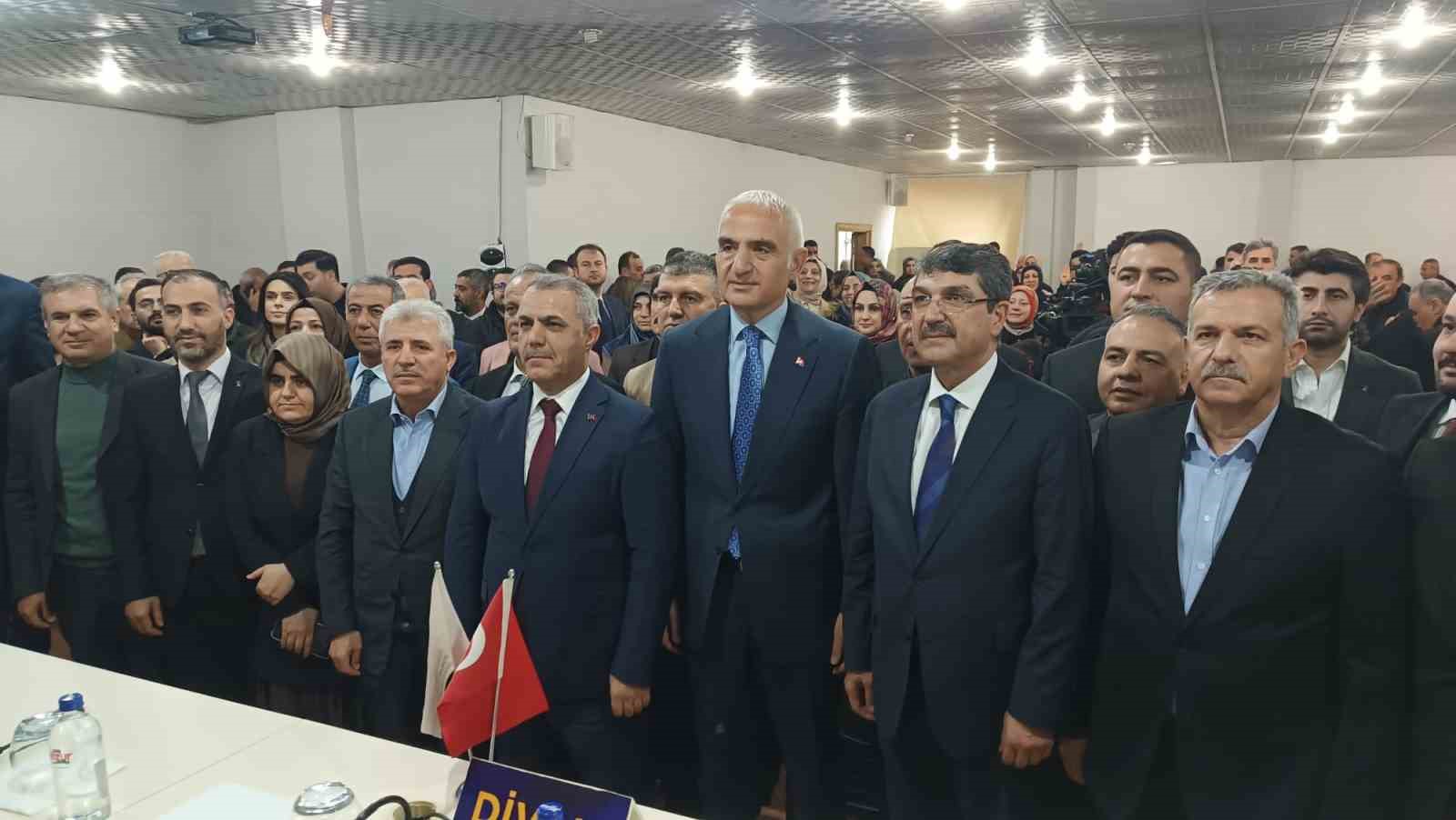 Bakan Mehmet Nuri Ersoy: "Batman’a 24 yılda 474 milyon liralık kültür ve turizm yatırımı yaptık"
