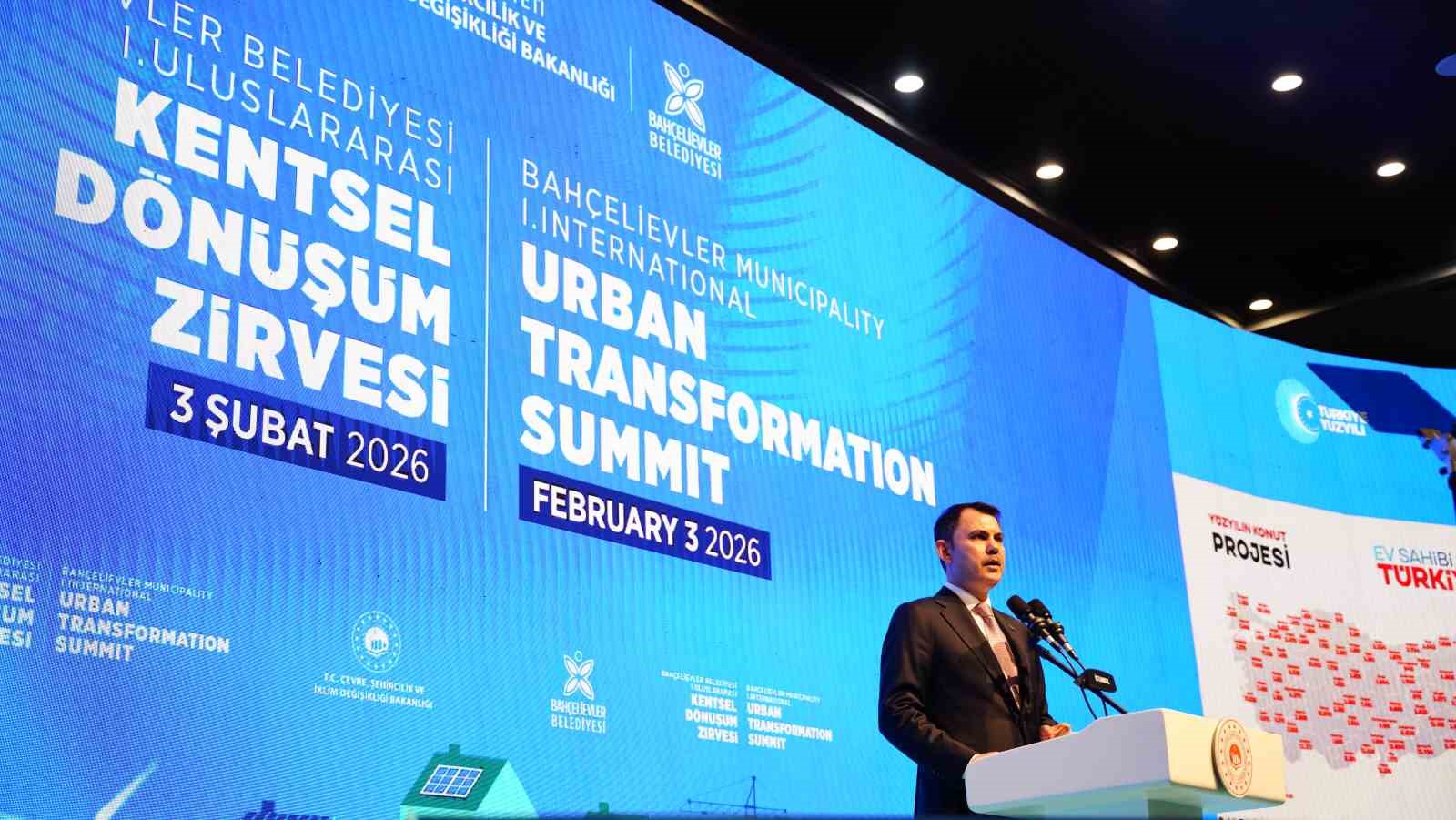 Bakan Murat Kurum: "Bugüne kadar İstanbul’umuzda tam 927 bin yuvamızı dönüştürdük"
