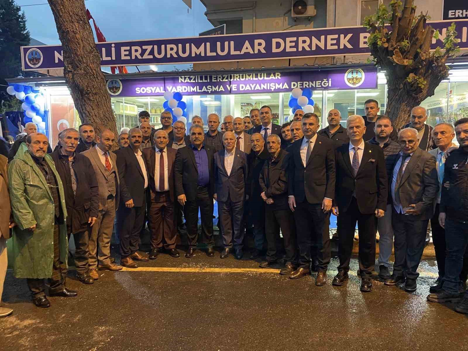 Bakan Tekin, Nazilli’de Erzurumlular Derneği’nin açılışına katıldı
