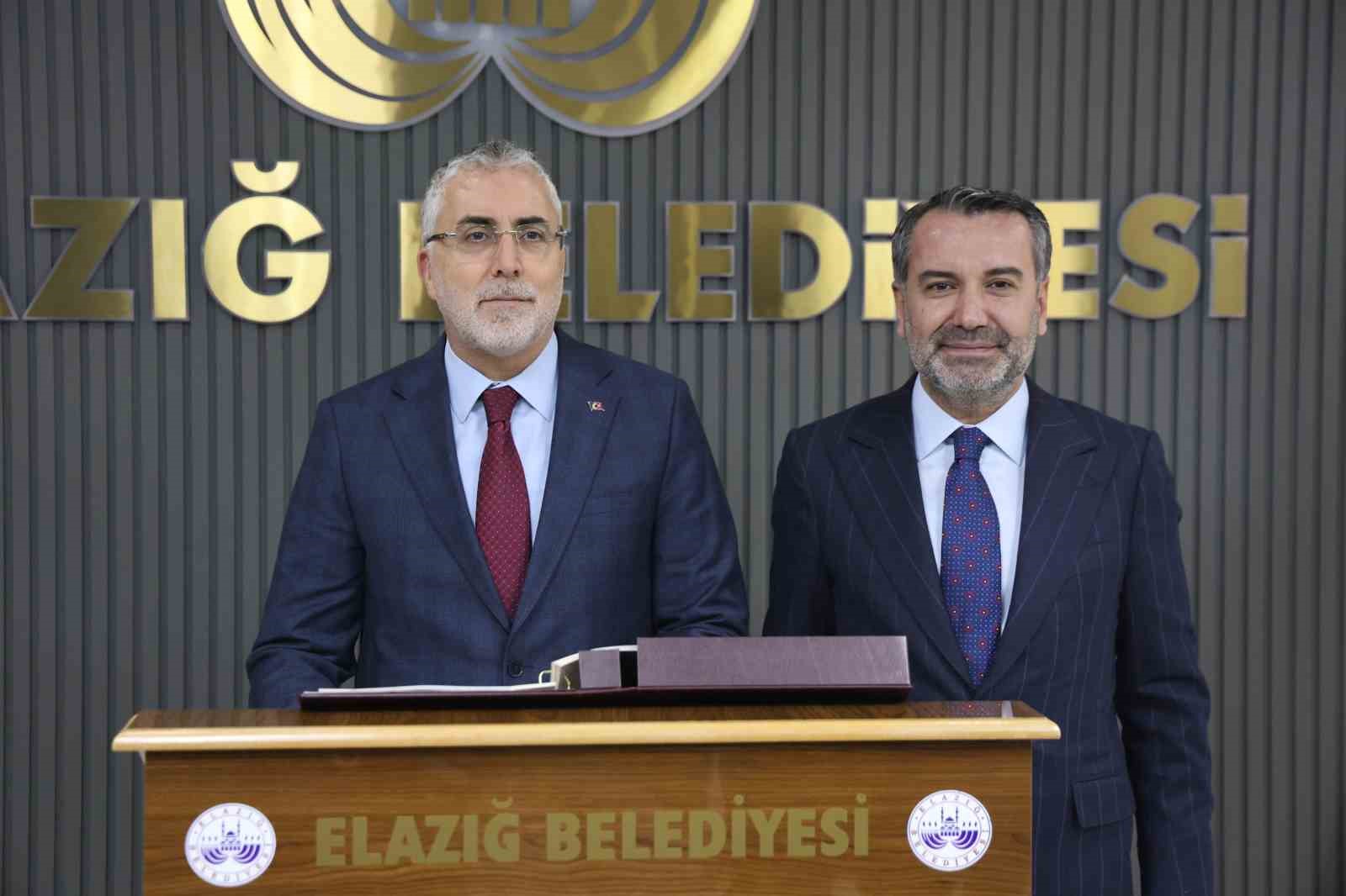 Bakan Vedat Işıkhan, Elazığ’da
