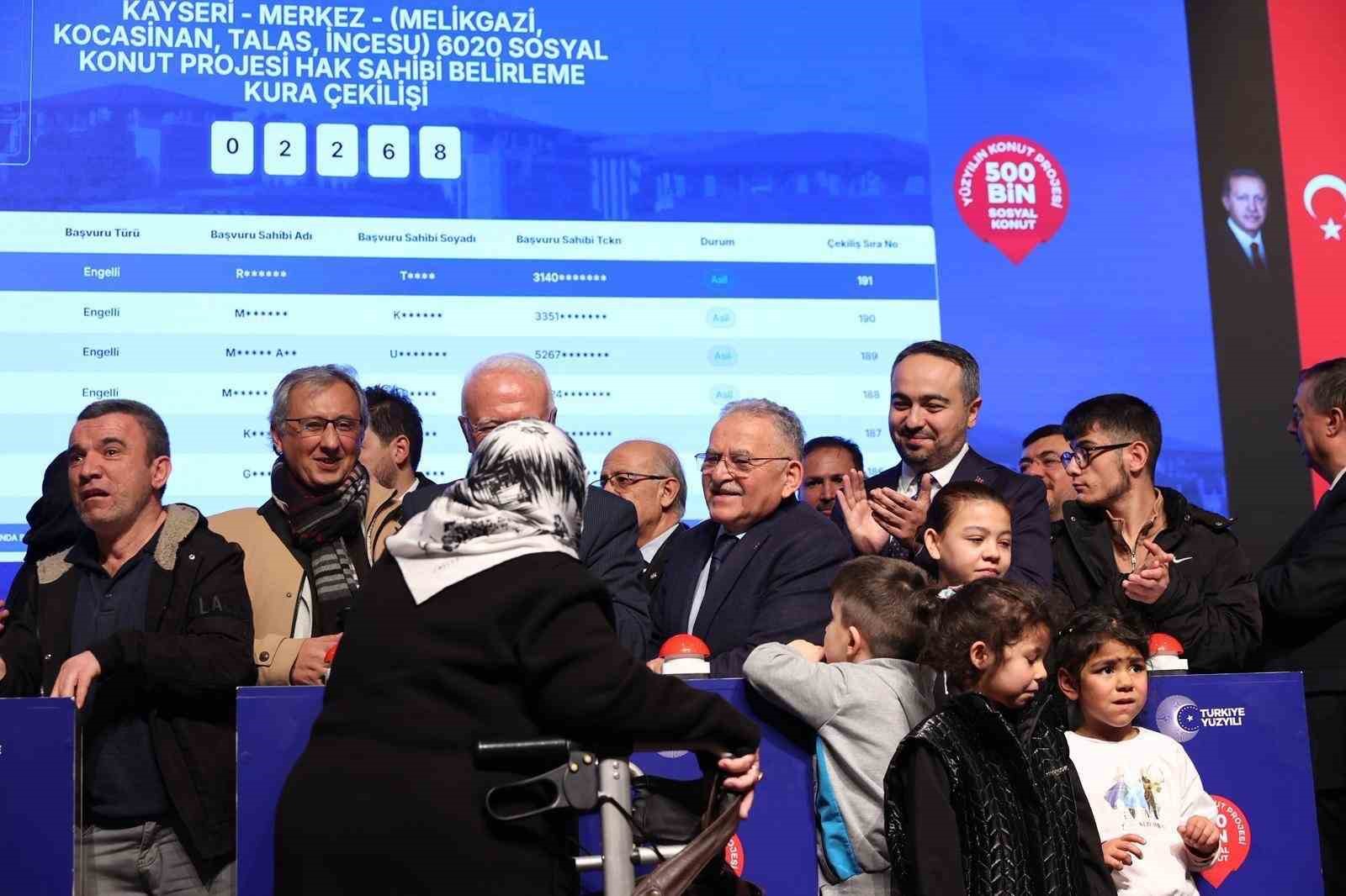 Bakan Yardımcısı Demiralp: "Ev Sahibi Türkiye sloganıyla Kayseri’de 7 bin 562 konutumuzun kura çekimini gerçekleştiriyoruz"
Bakan Yardımcısı Demiralp: "Ev Sahibi Türkiye sloganıyla Kayseri’de 7 bin 562 konutumuzun kura çekimini gerçekleştiriyoruz"