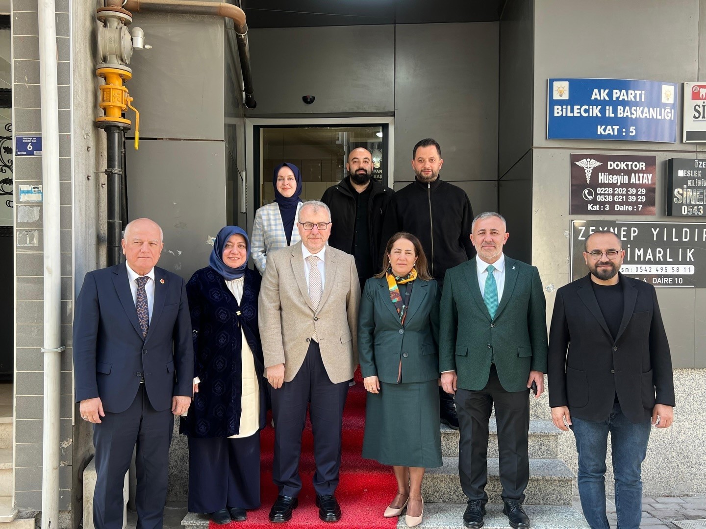 Bakan Yardımcısı Madak AK Parti Bilecik İl Başkanlığında
