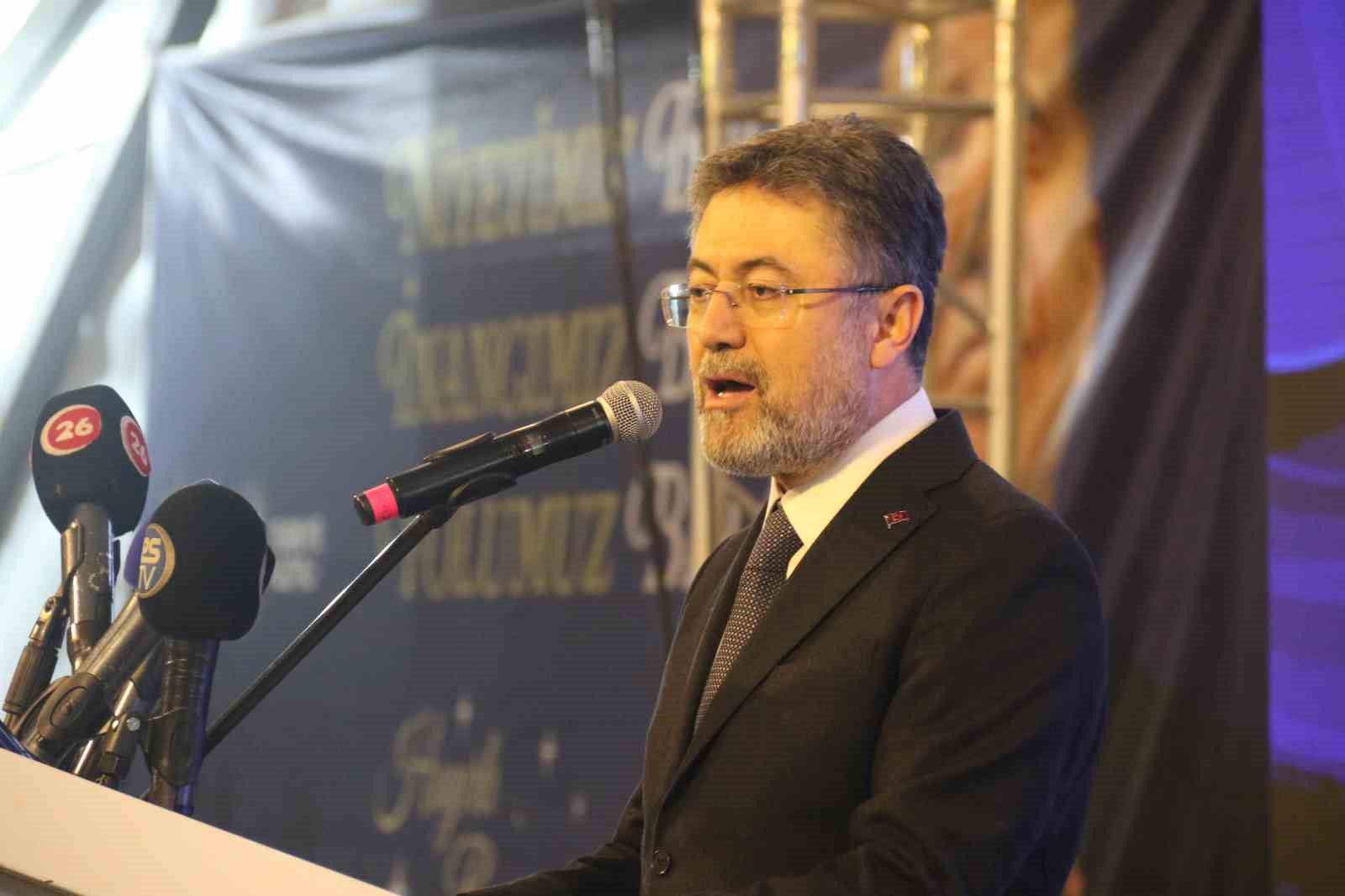 Bakan Yumaklı: "23 yılda Eskişehir’e 80 milyarlık yatırım yaptık"
