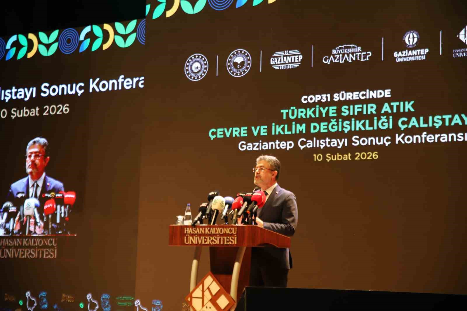 Bakan Yumaklı: "Küresel ölçekte her yıl yaklaşık 2,3 milyar ton gıda israf ediliyor"
