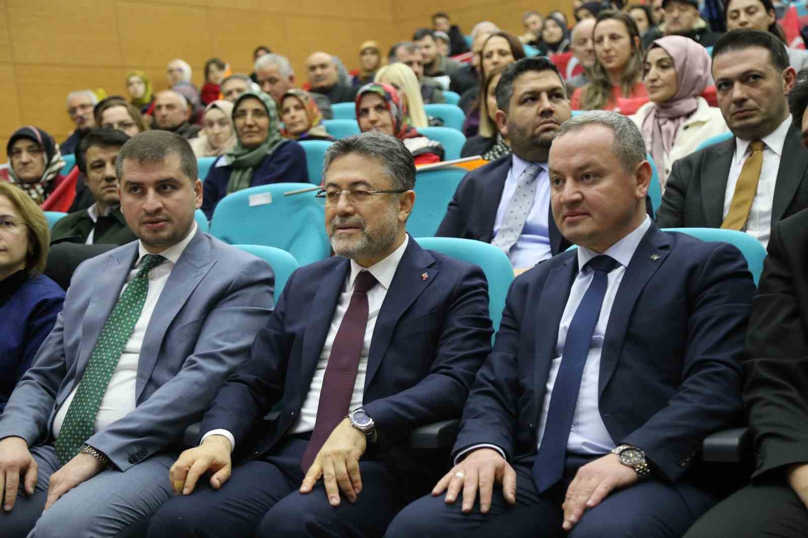 Bakan Yumaklı: "Su artık hayati bir başlık haline geldi"
