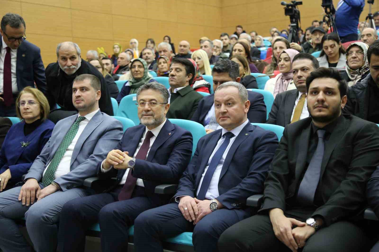 Bakan Yumaklı: "Su artık hayati bir başlık haline geldi"
