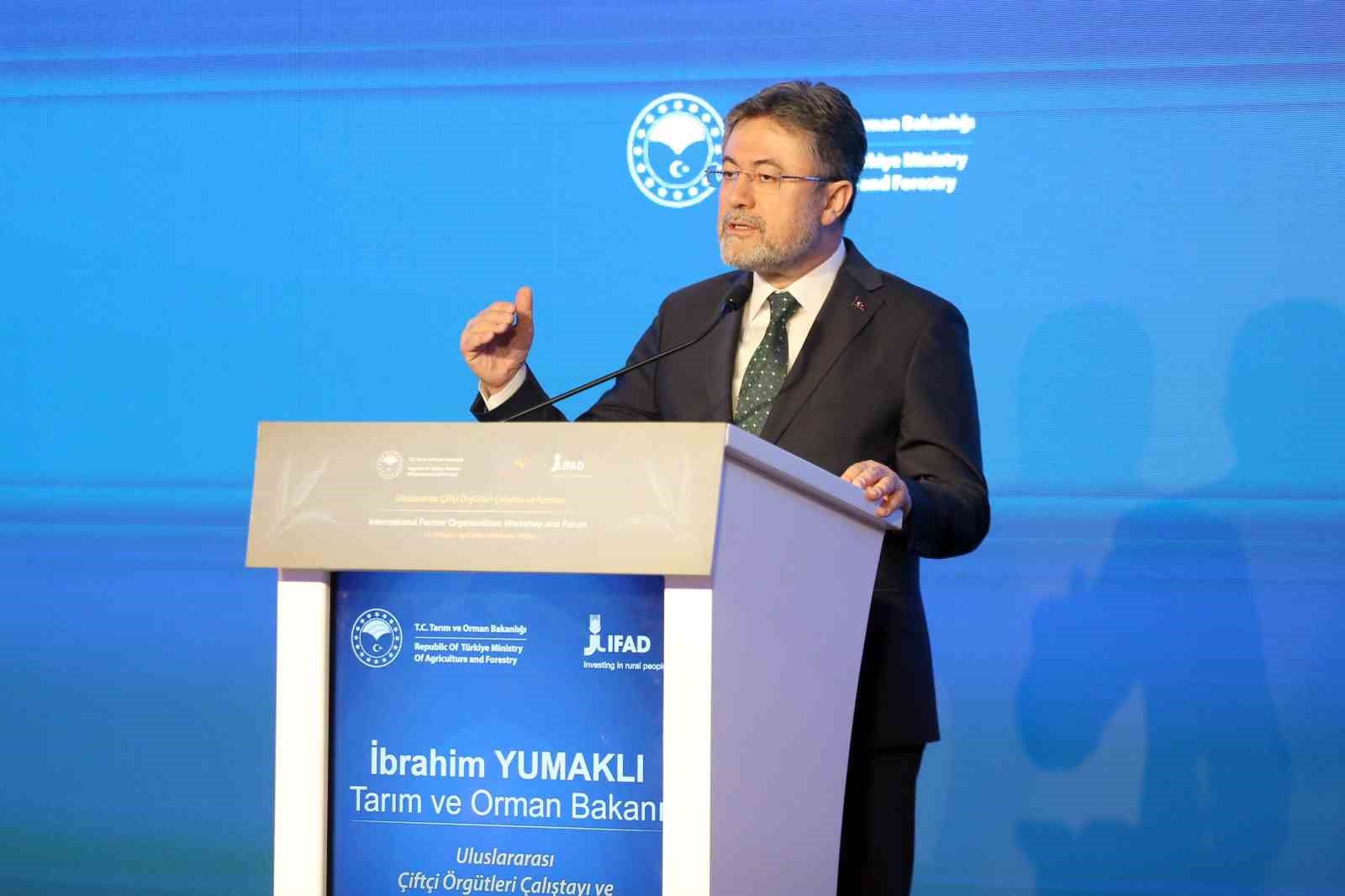 Bakan Yumaklı’dan zirai don açıklaması: "Geneli itibarıyla bir zirai don hadisesi yaşanmadı"
