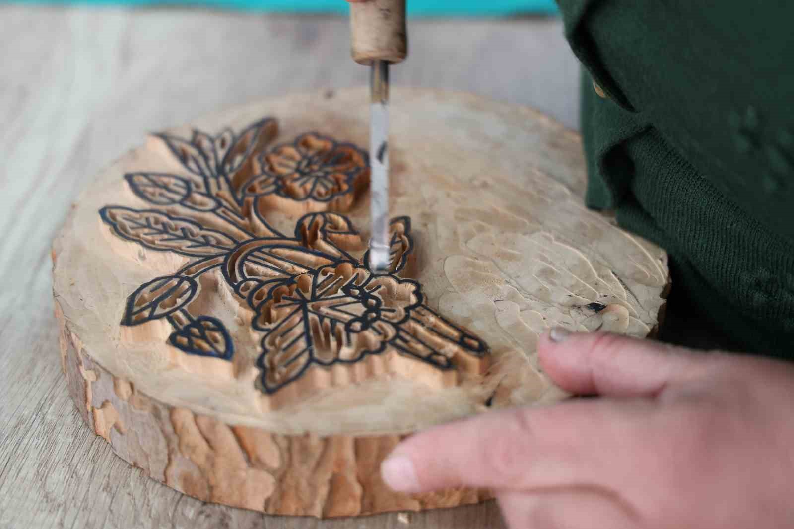 Bakanlıktan sanatçı belgesi alan usta, çit baskıyı geleceğe taşıyor
