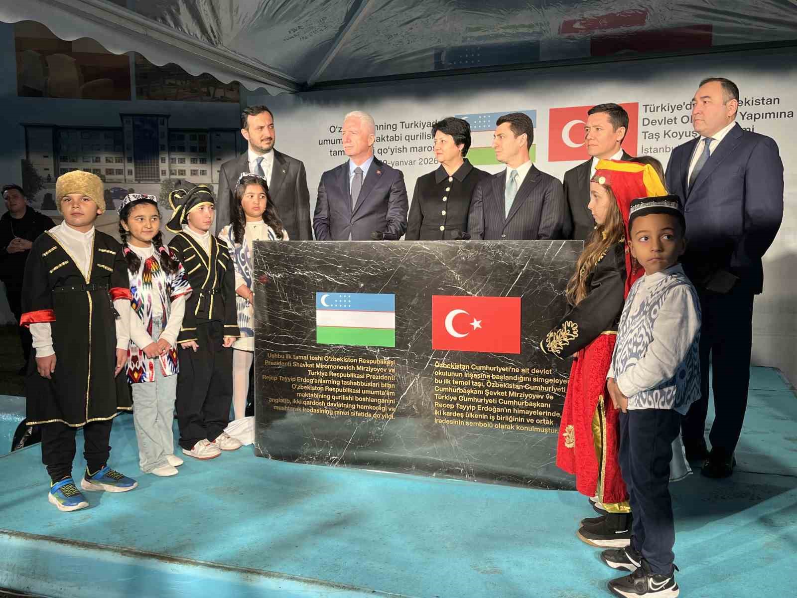 Bakırköy’de Özbekistan Devlet Okulu’nun yapıma yönelik tören düzenlendi
Bakırköy’de Özbekistan Devlet Okulu’nun yapıma yönelik tören düzenlendi