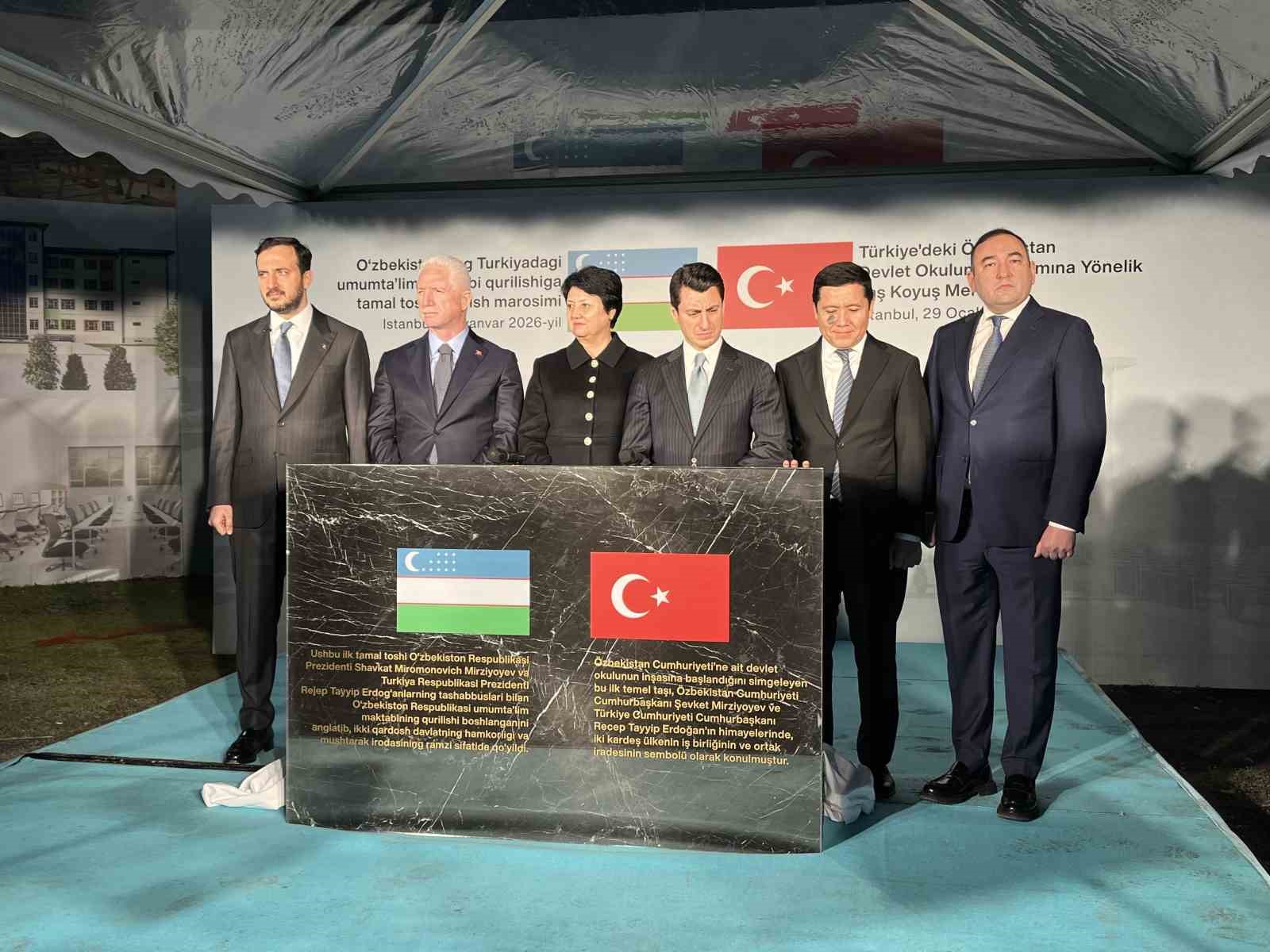 Bakırköy’de Özbekistan Devlet Okulu’nun yapıma yönelik tören düzenlendi
Bakırköy’de Özbekistan Devlet Okulu’nun yapıma yönelik tören düzenlendi