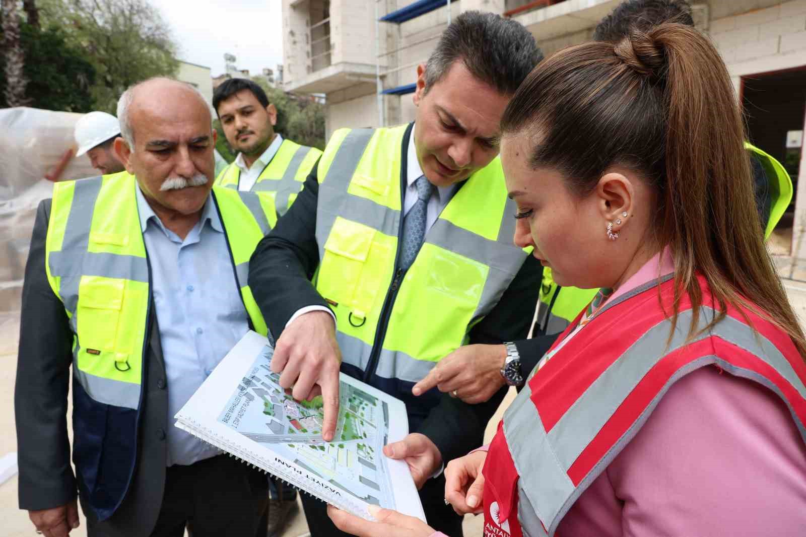 Balbey’de Kentsel Yenileme Projesi ilk etap çalışmaları devam ediyor
