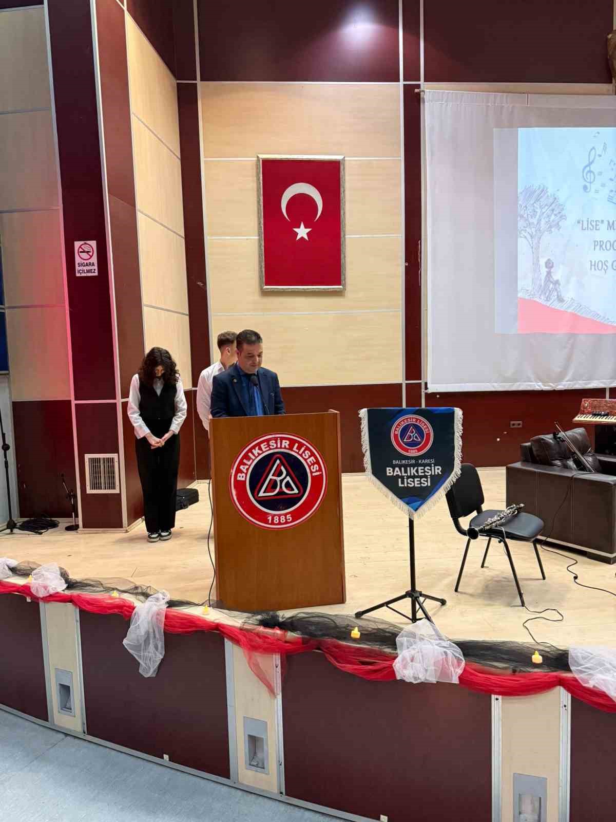 Balıkesir Lisesi’nin 141. yılı coşkuyla kutlandı
