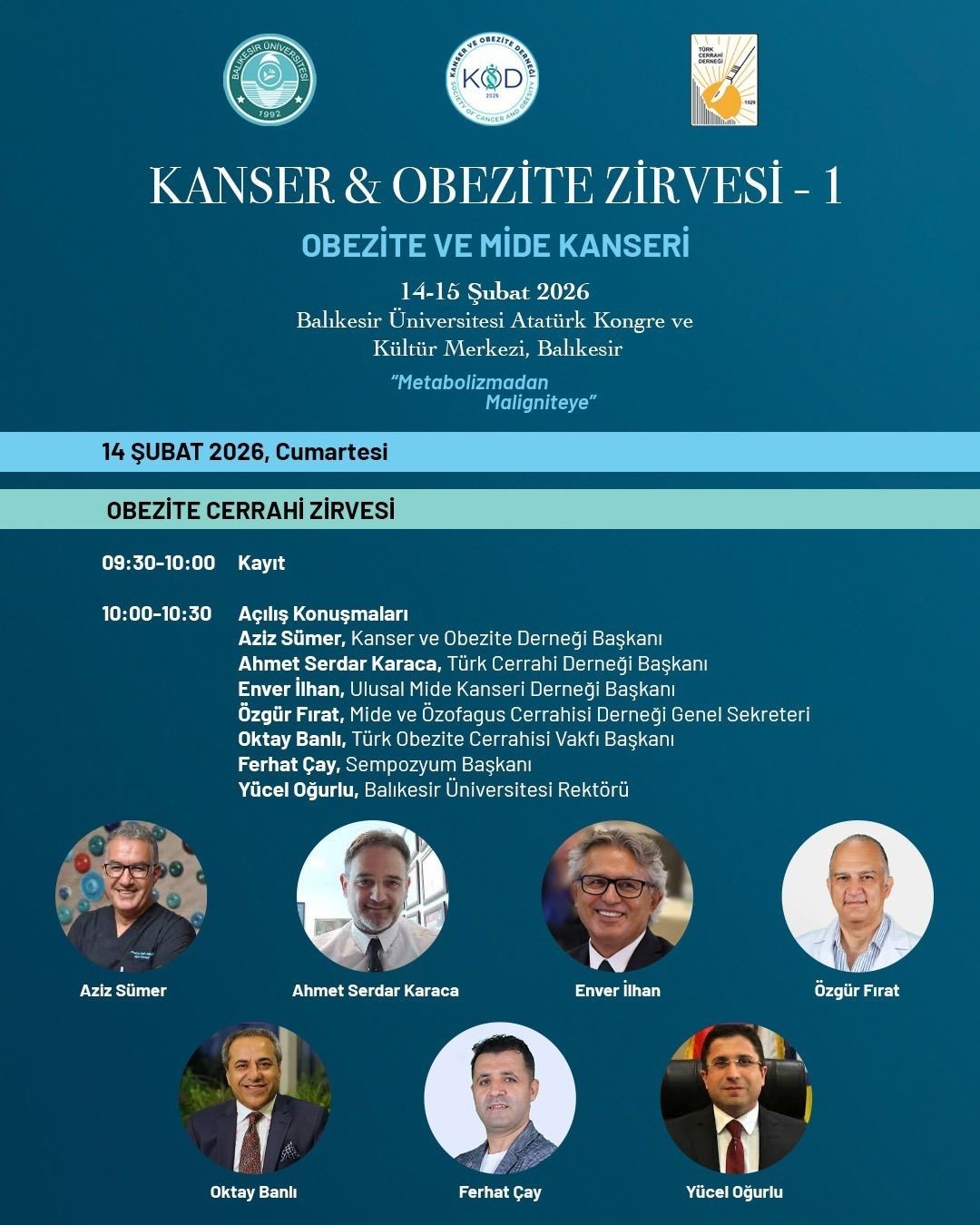 Balıkesir, "Obezite ve Mide kanseri" zirvesine ev sahipliği yapıyor
Balıkesir, "Obezite ve Mide kanseri" zirvesine ev sahipliği yapıyor