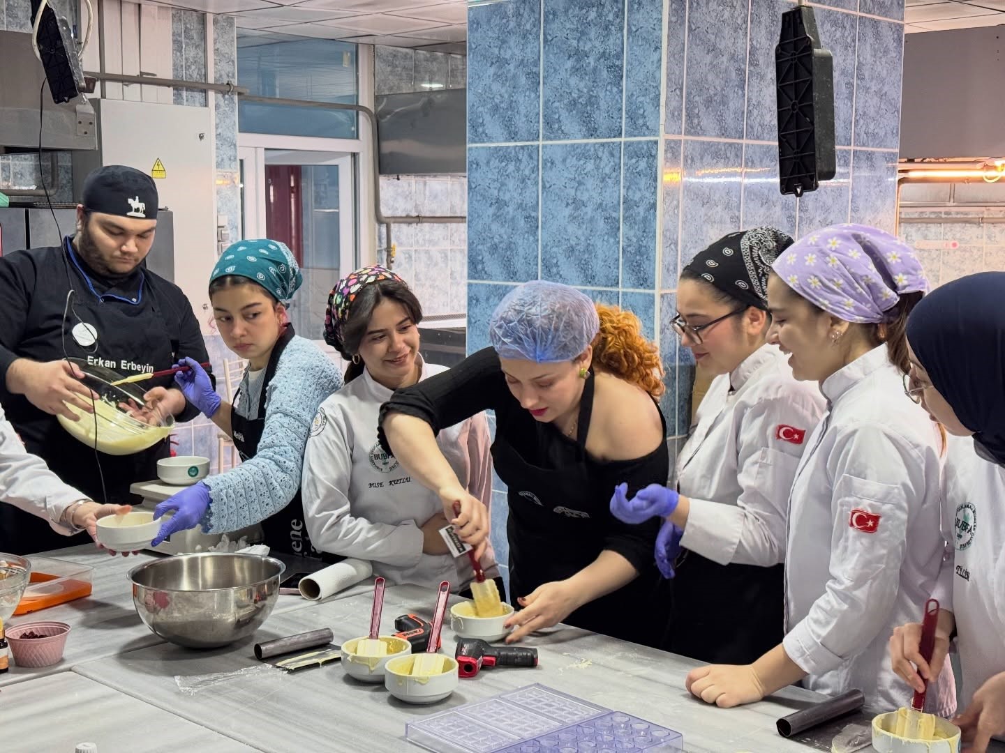 Balıkesir Üniversitesi’nde çikolata atölyesi düzenlendi
