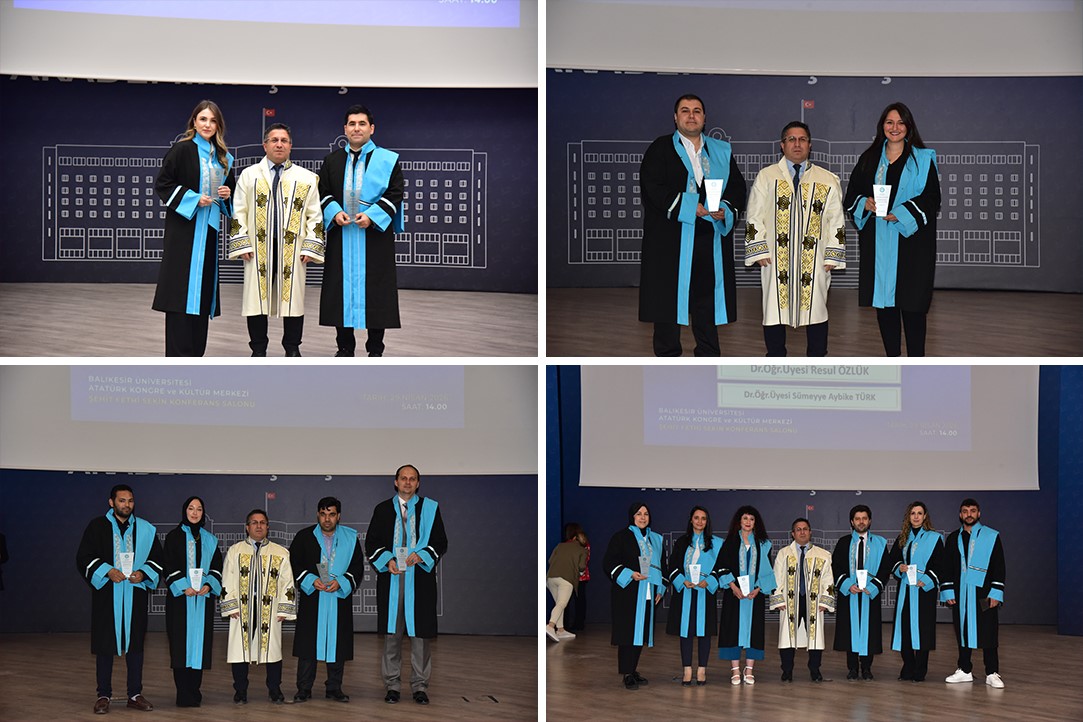 Balıkesir’de 147 öğretim üyesinin atama ve yükselmesi gerçekleştirildi
