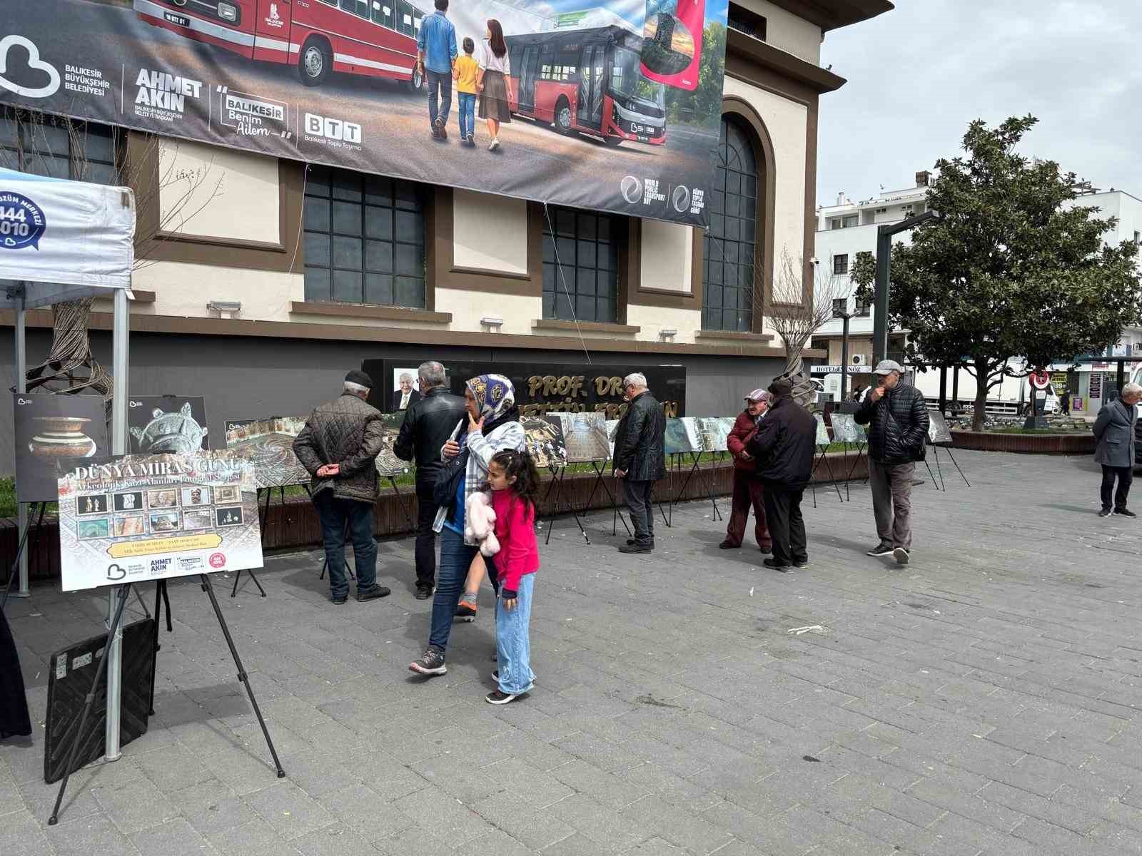 Balıkesir’de Arkeolojik miras sergisine yoğun ilgi
