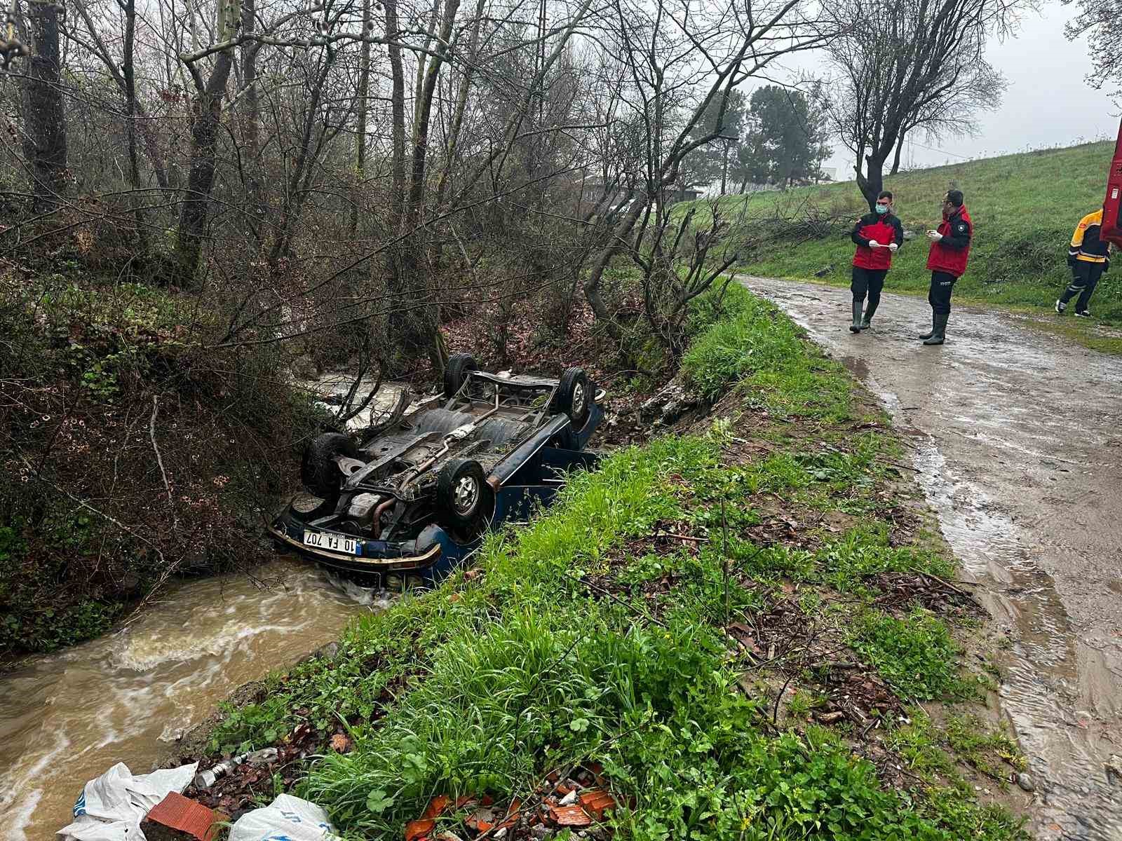Balıkesir’de derede erkek cesedi bulundu
