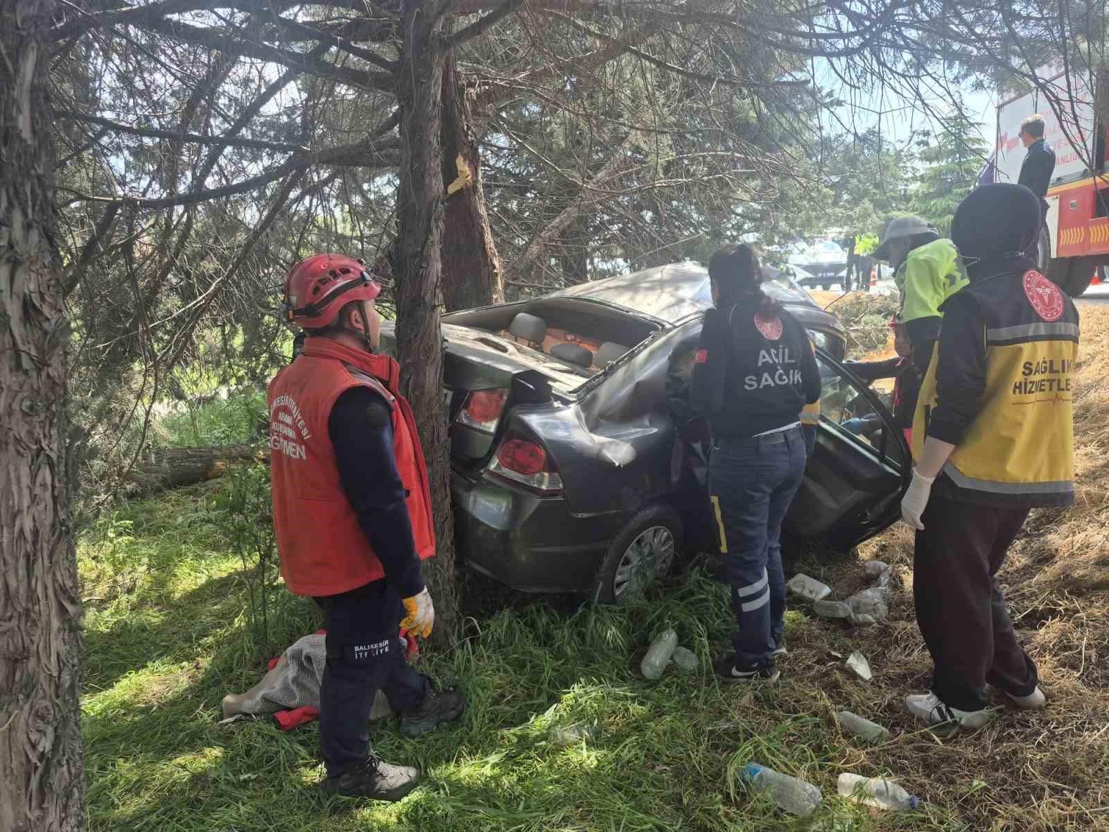 Balıkesir’de feci kaza: 1 ölü
