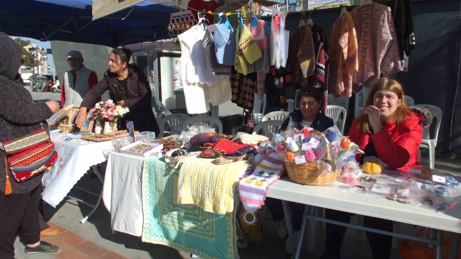 Balıkesir’de kadınların el emeği görücüye çıktı
