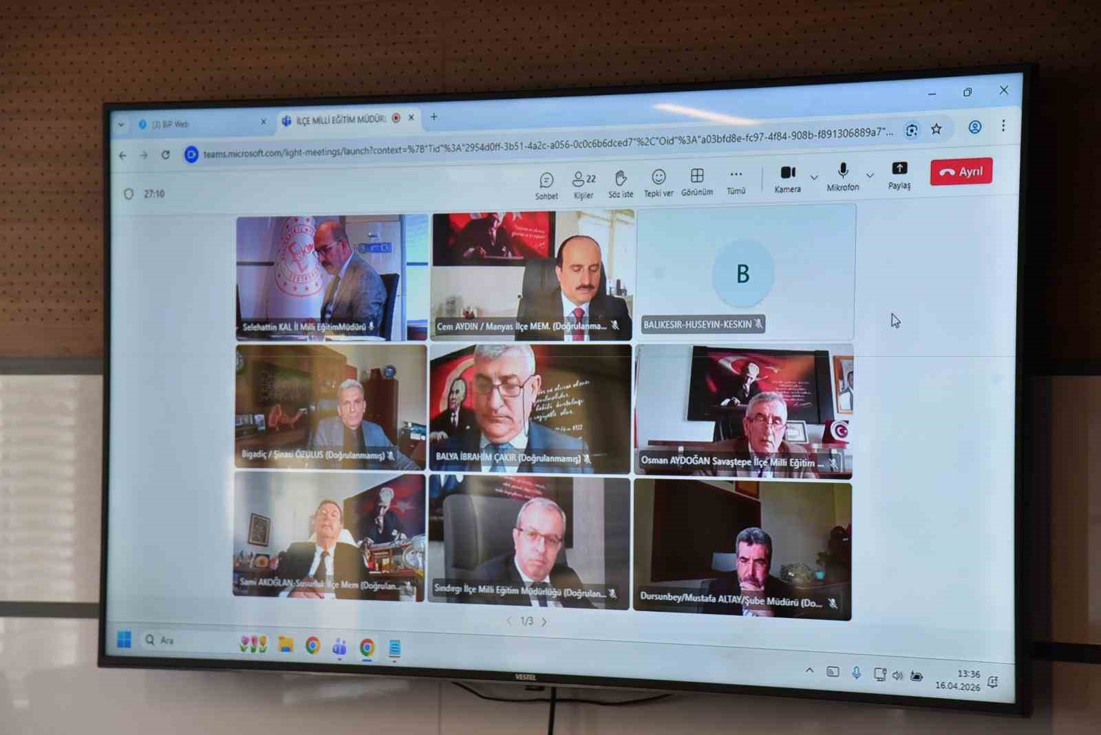 Balıkesir’de Okul Güvenliği masaya yatırıldı
