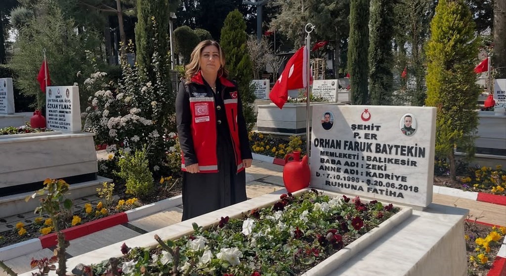 Balıkesir’de Ramazan ayında şehitlere vefa ziyareti
