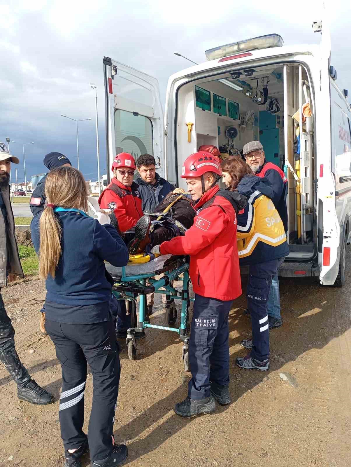 Balıkesir’de taraflı trafik kazası: 1 yaralı
