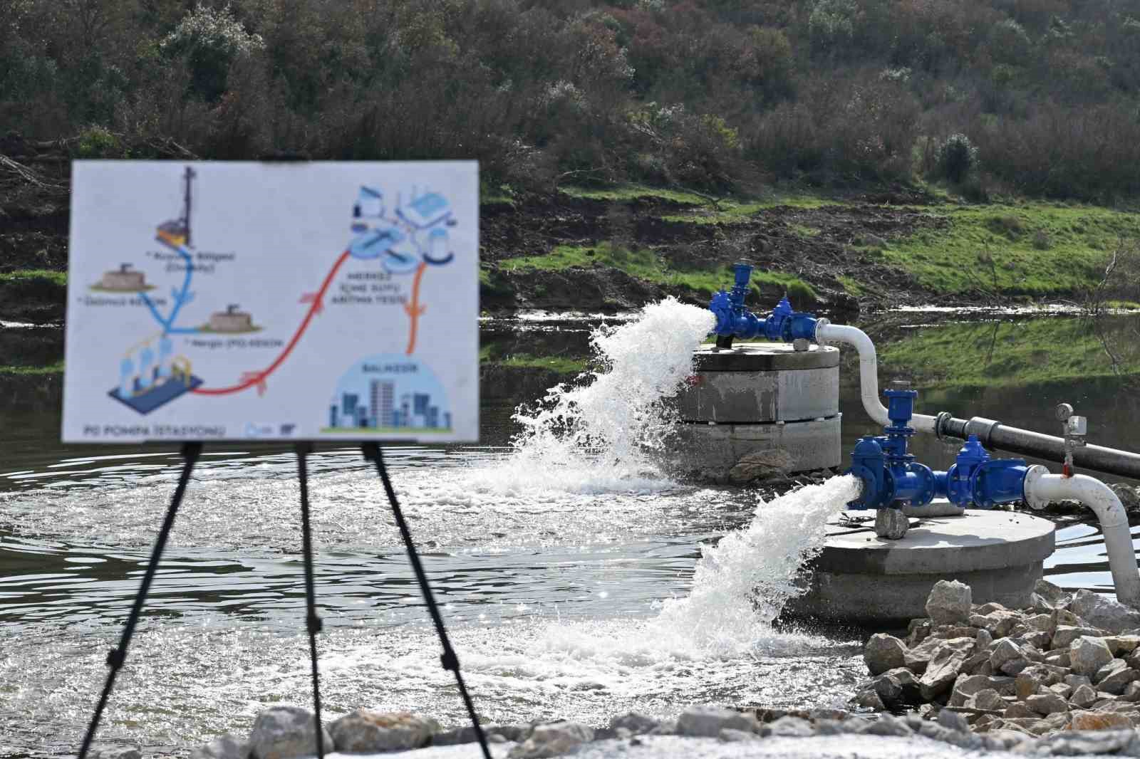 Balıkesirin içme suyu sorunu tarih oldu

