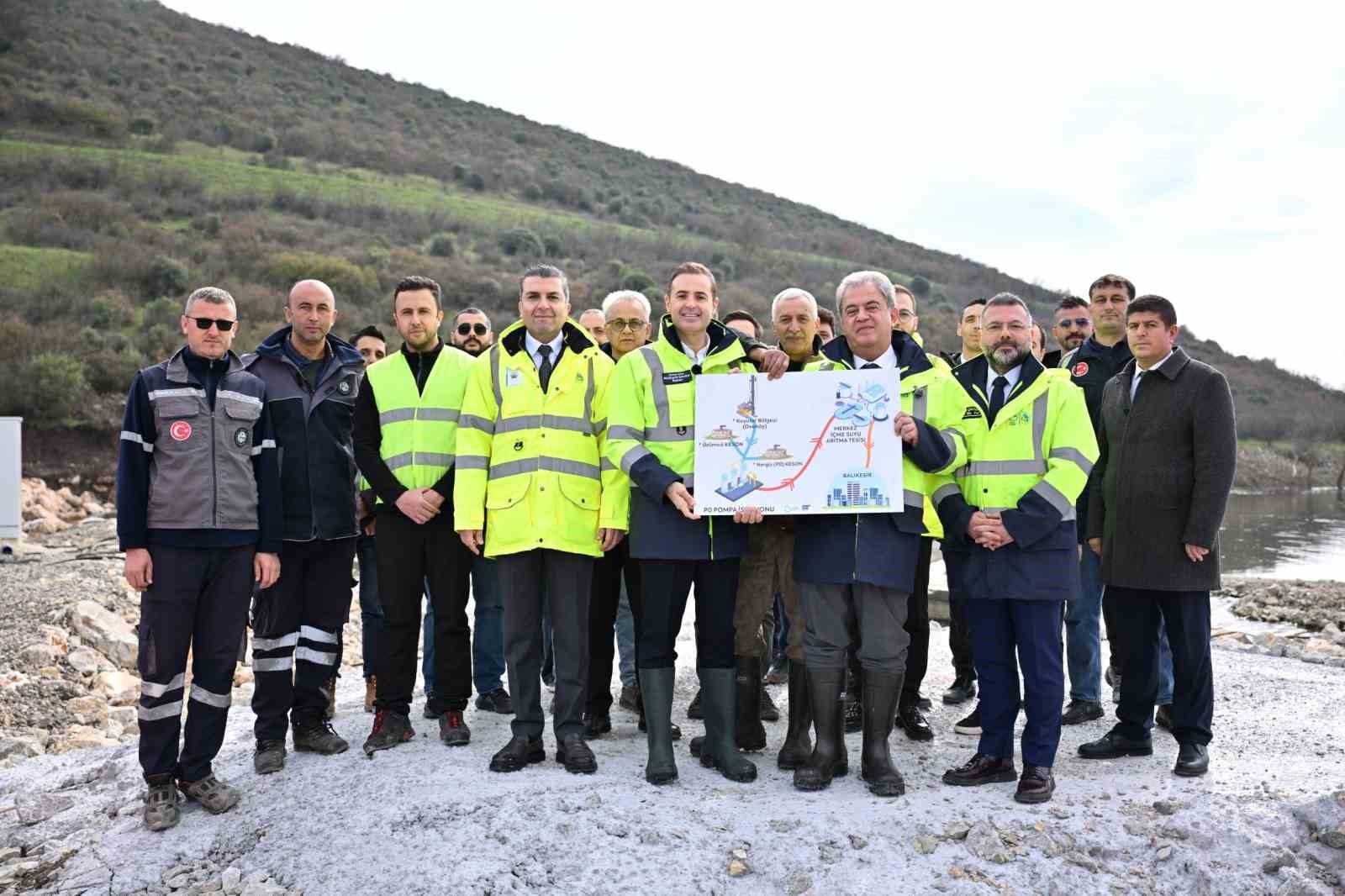 Balıkesirin içme suyu sorunu tarih oldu
