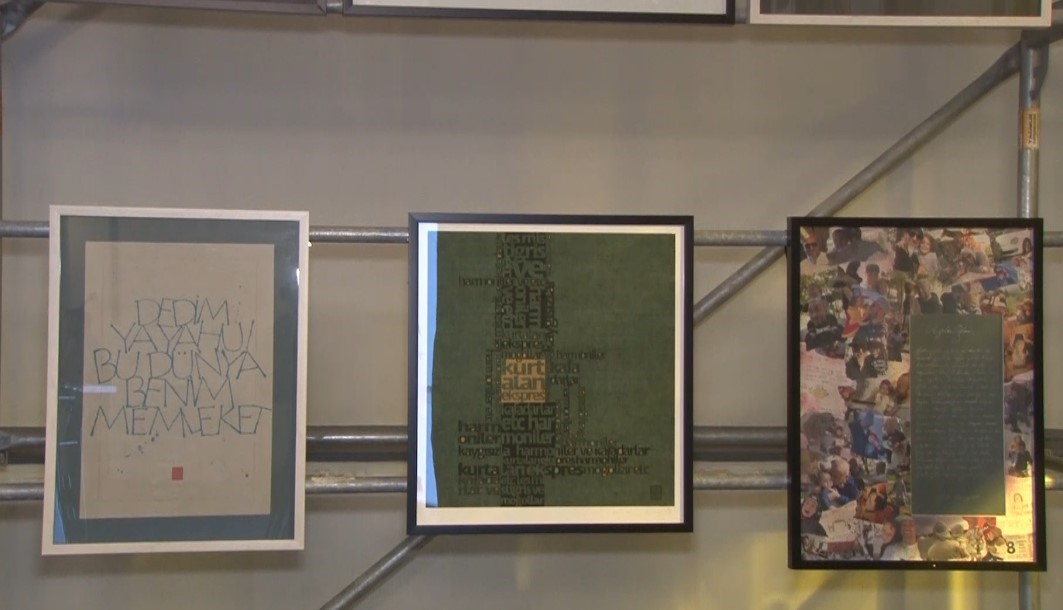 Barış Manço’nun şarkılarından esinlenilerek yapılan eserler sanatseverlerle buluştu
