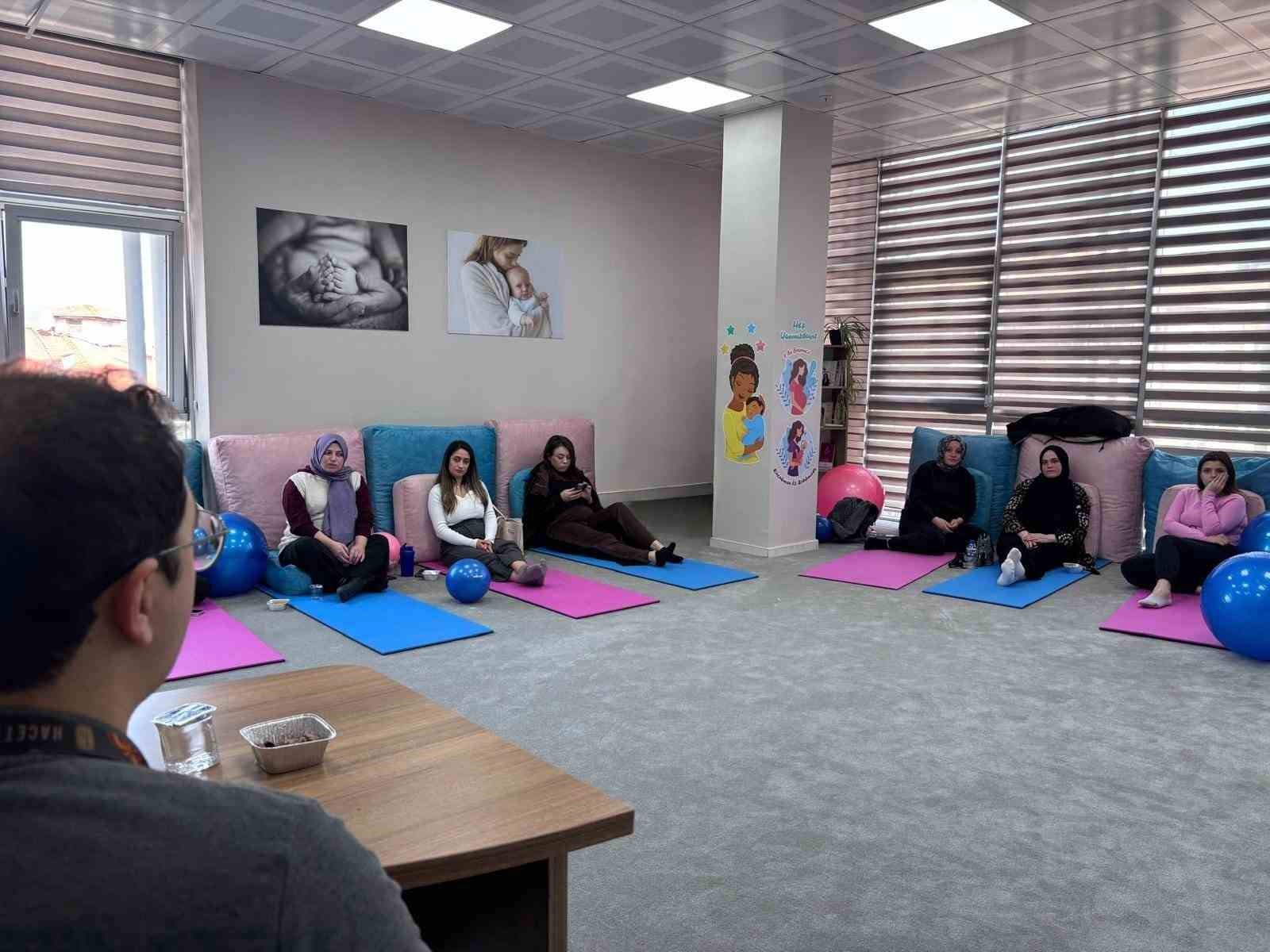 Bartın’da kadınlara gebelik eğitimi eğitimi
