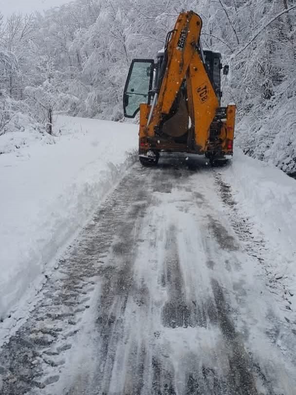 Bartın’ın yüksek kesimlerinde kar etkili oluyor
