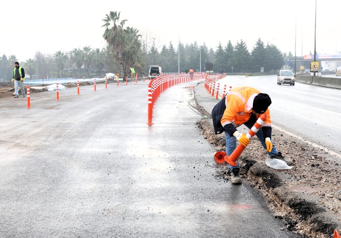 Başiskele Koridor Projesi’nin kuzey yan yolu trafiğe açıldı
