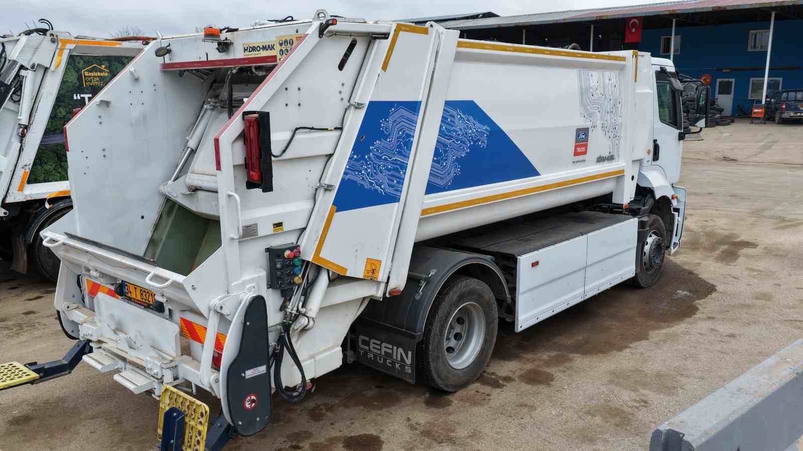 Başiskele’de elektrikli çöp kamyonu dönemi başlıyor
