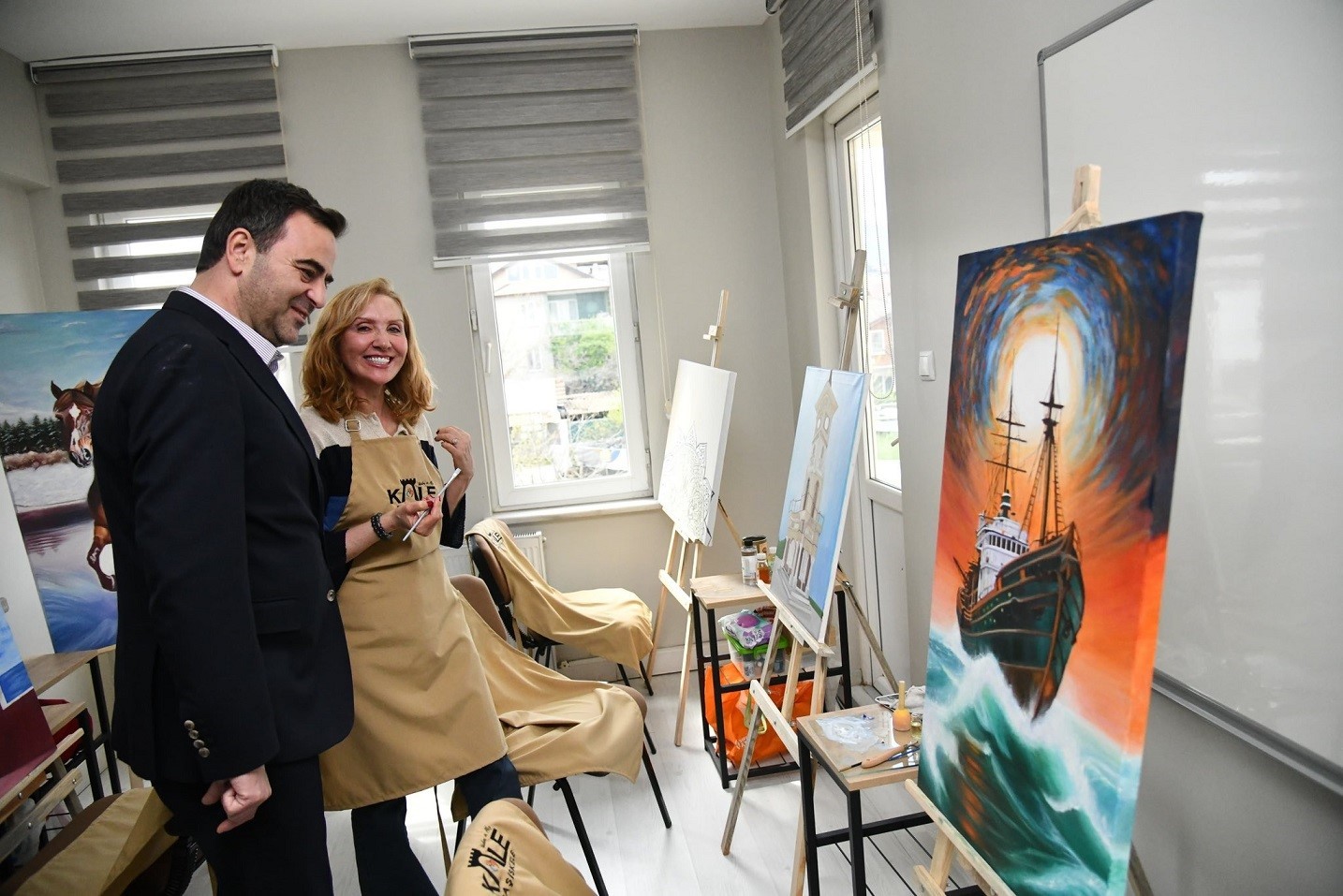 Başiskeleli kadınlar pastacılık sertifikalarını aldı
